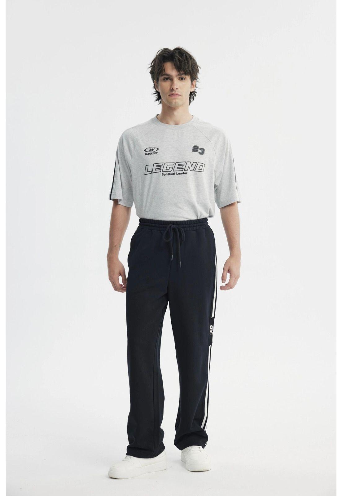 Pantalón Buzo Hombre Amplio Negro - lll-3