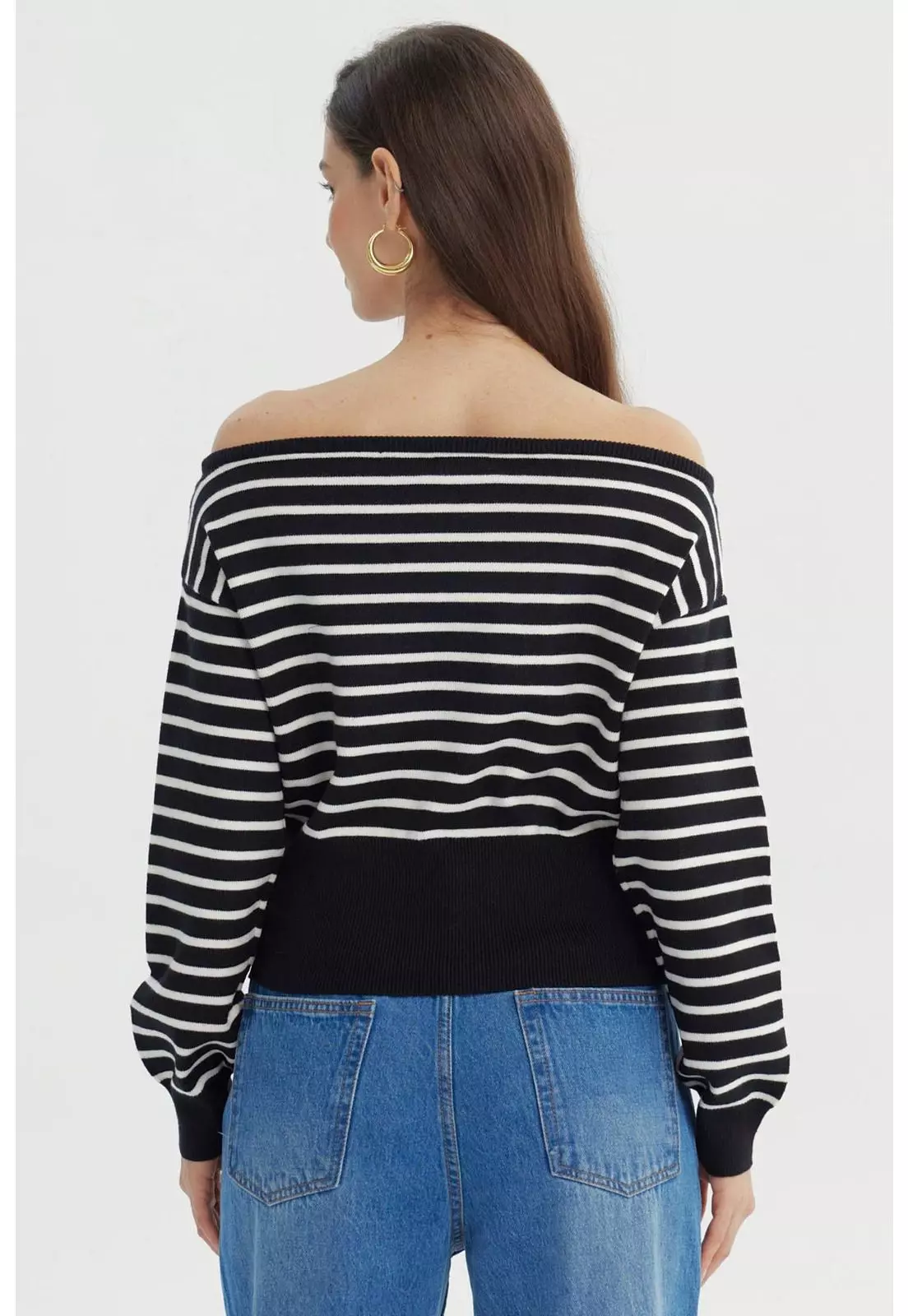 Sweater Mujer Classic Negro - ll-2