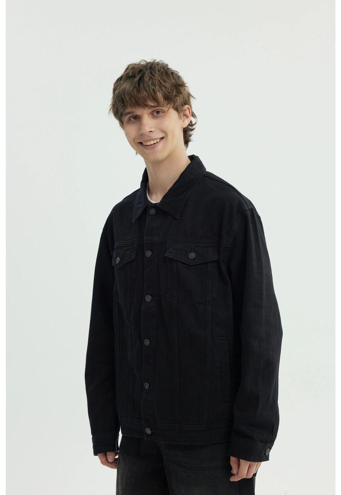 Chaqueta Hombre Clásica Negro - Vll-1