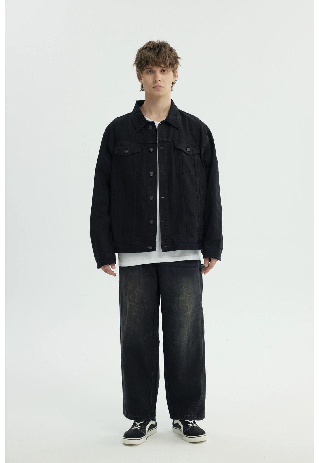 Chaqueta Hombre Clásica Negro - Vll-3