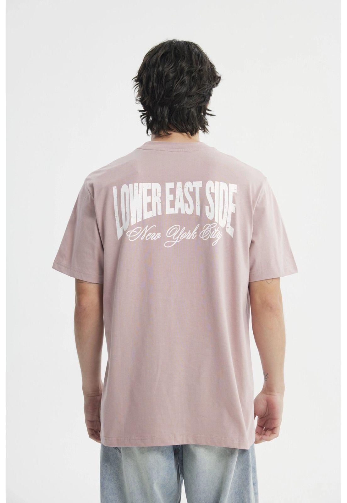 Polera Regular Hombre Rosa-2