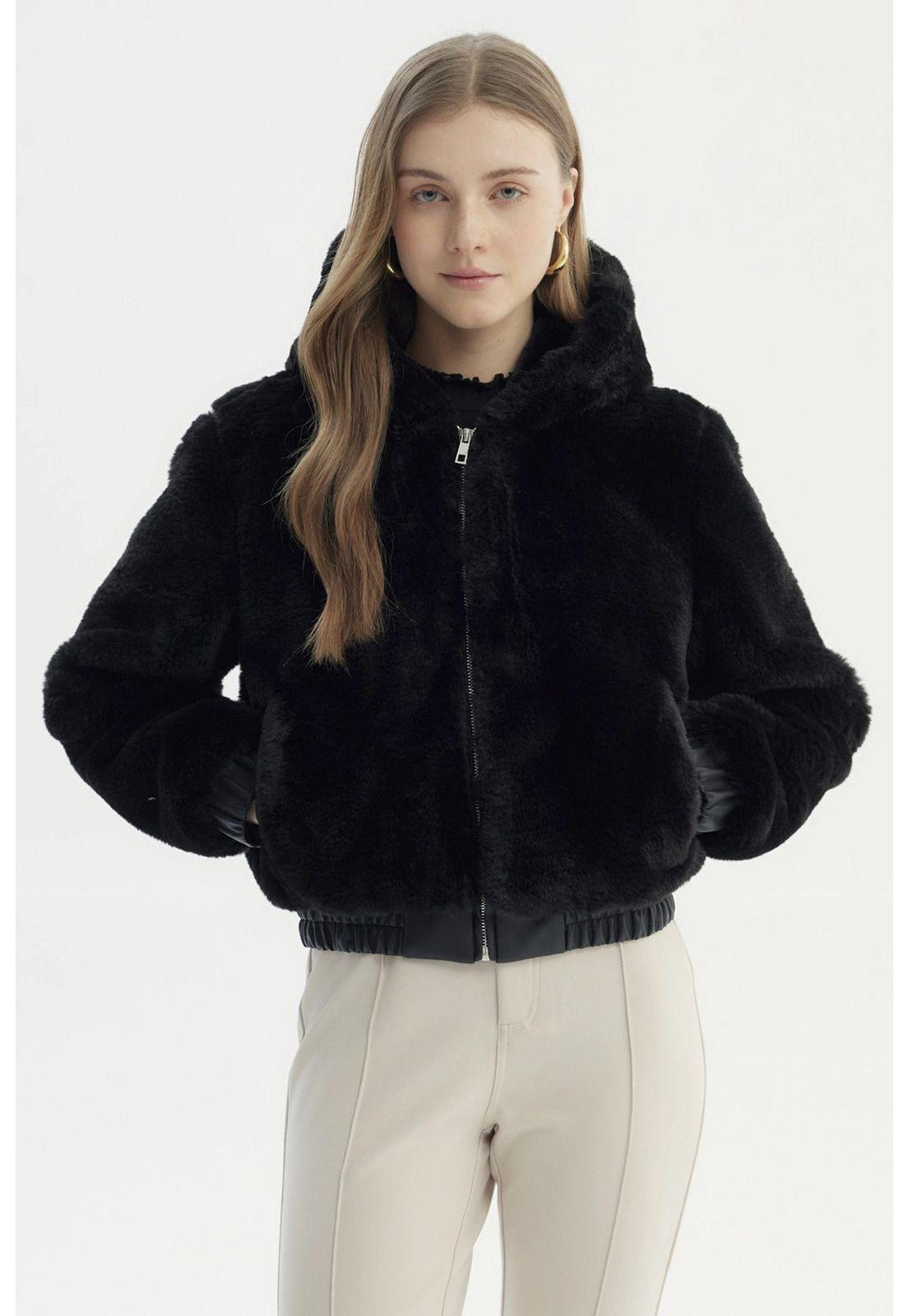 Chaqueta Mujer Juvenil Negro - lV-0