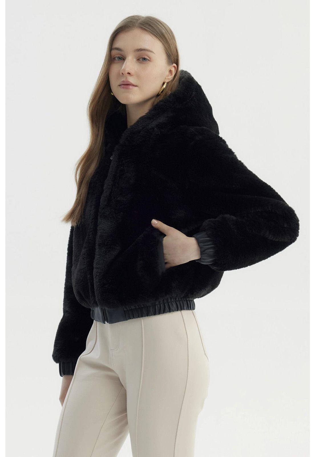 Chaqueta Mujer Juvenil Negro - lV-1
