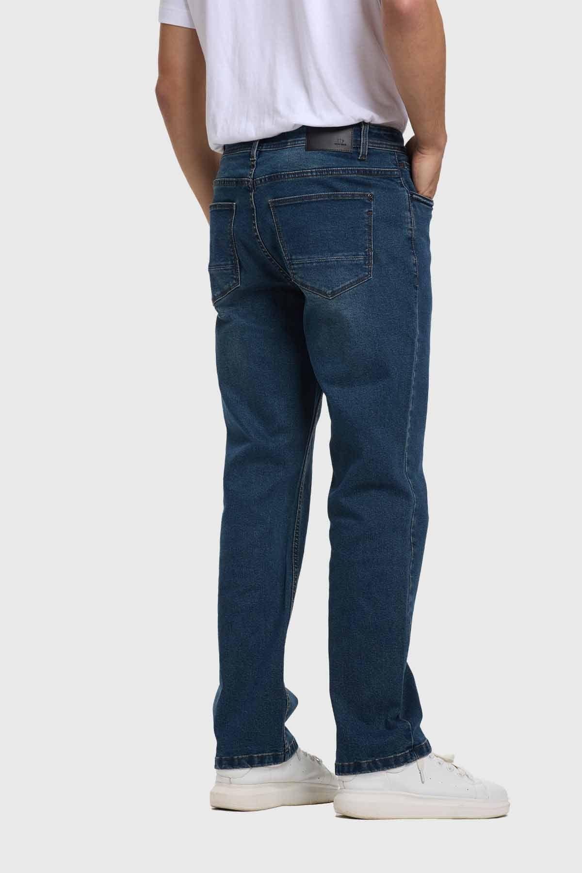 Jeans Hombre Straight 605 Azul Fashion's Park-2