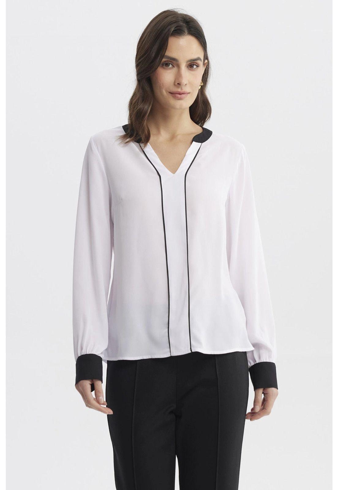 Blusa Mujer New Blanco-0