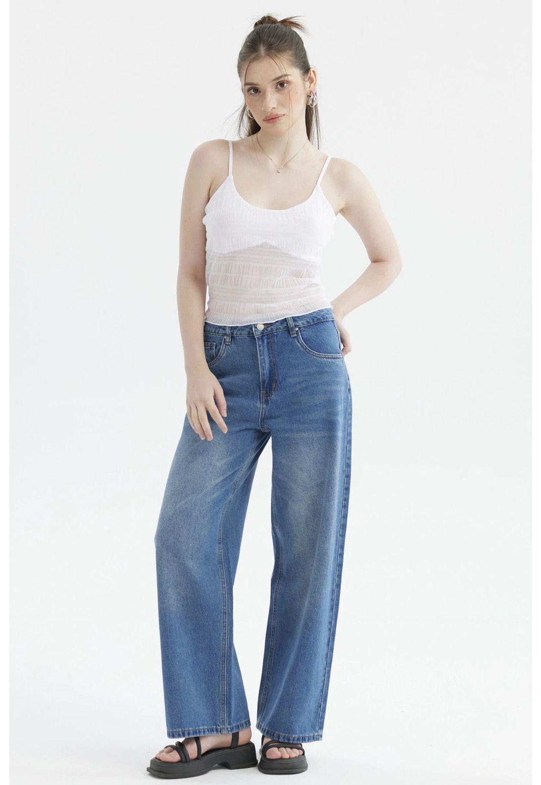 Peto Mujer Pabilo Lazo Escote Blanco-3