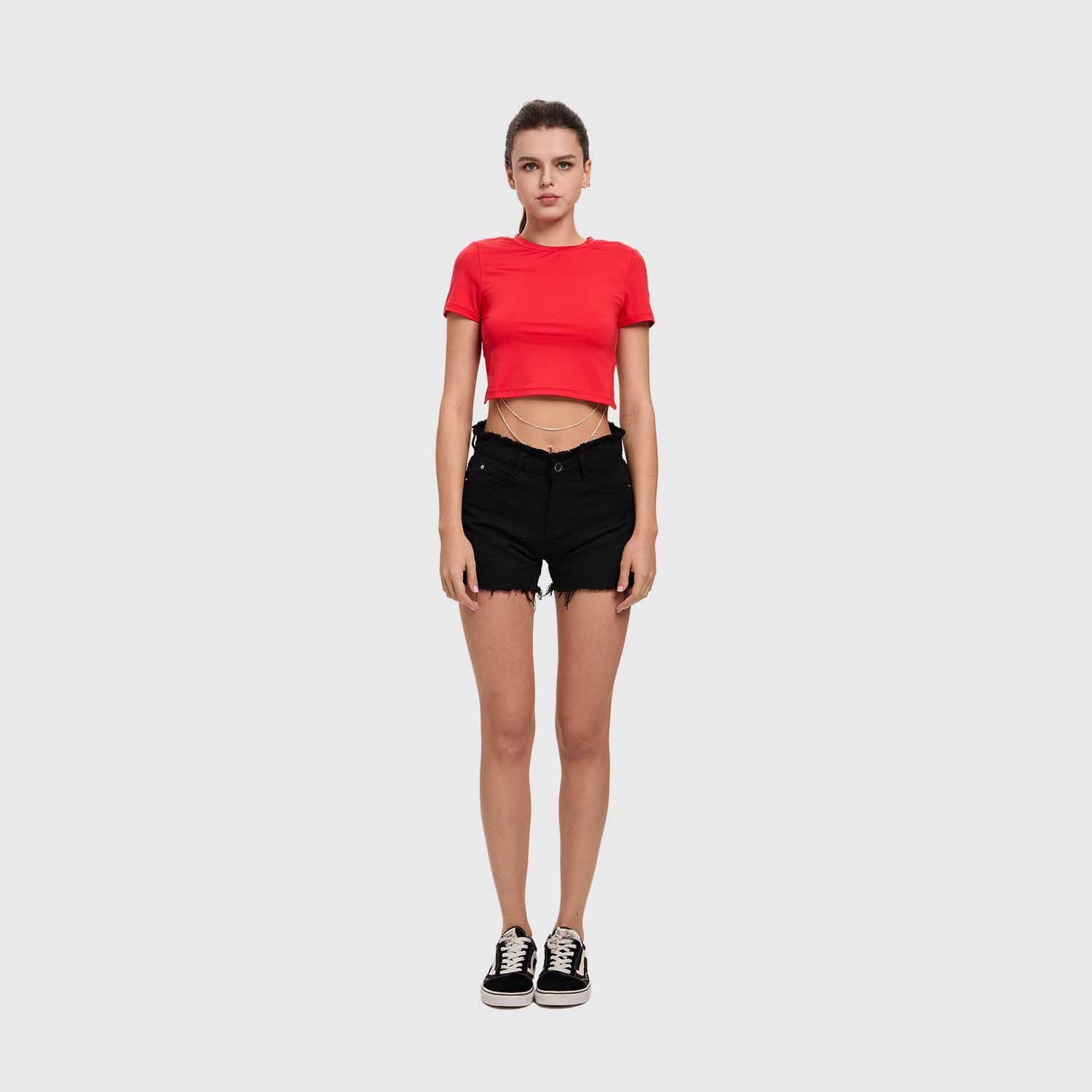 Polera Mujer Cadenas Rojo Fashion's Park-3