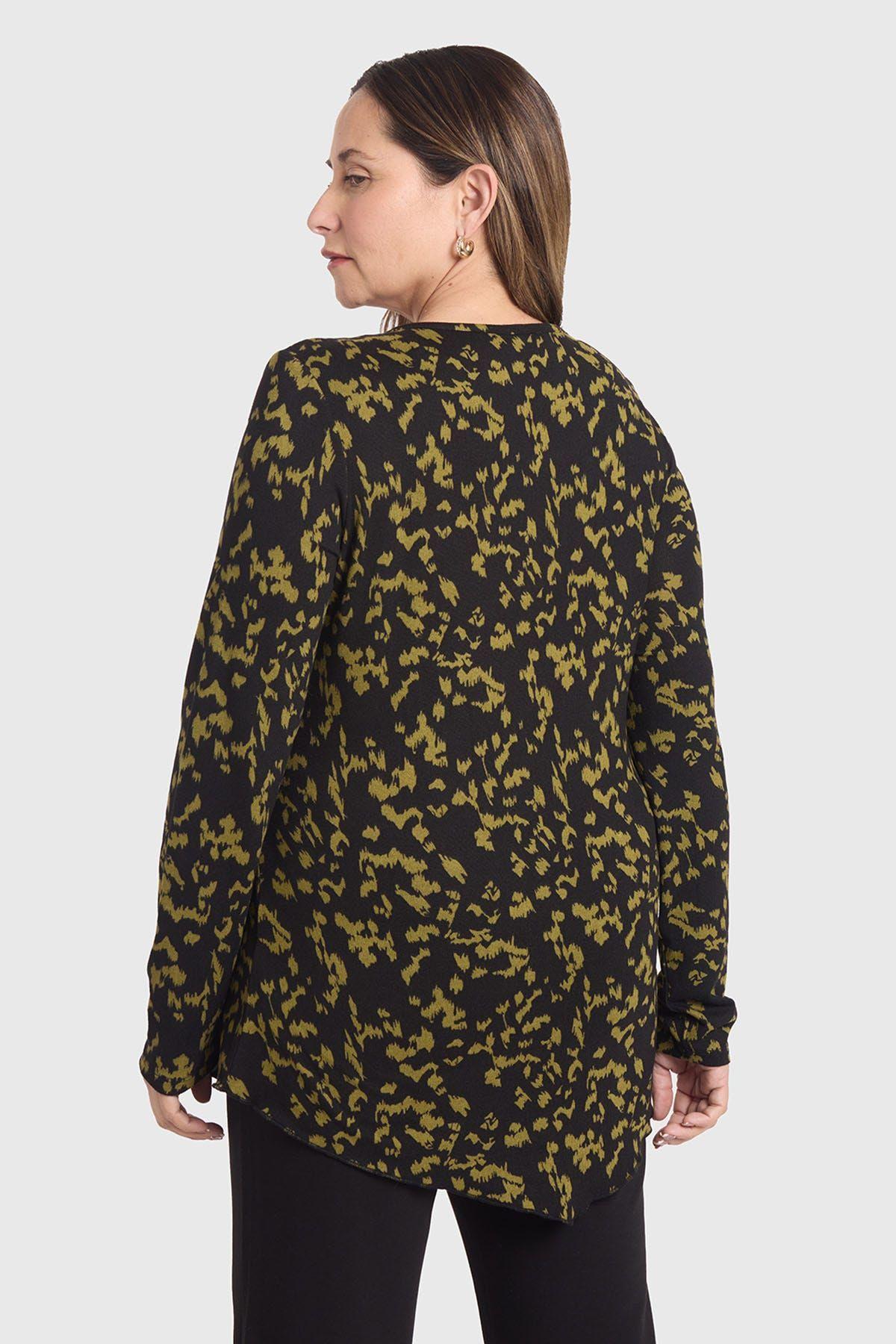 Sweater Mujer Cerrado Negro-2