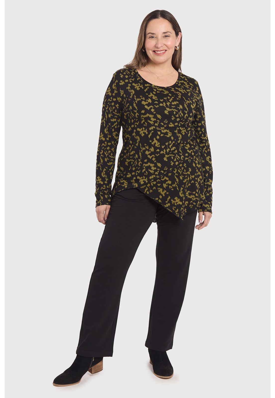 Sweater Mujer Cerrado Negro - ll-3