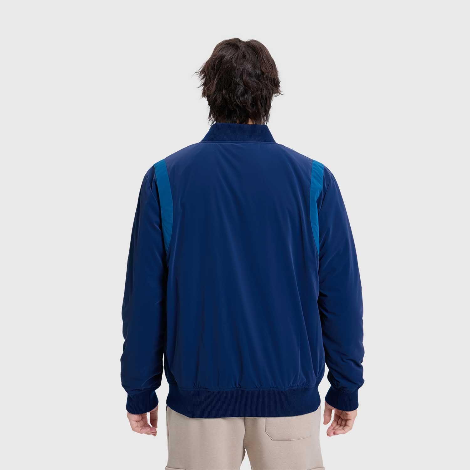 Chaqueta Hombre Bomber Azul Marino-2