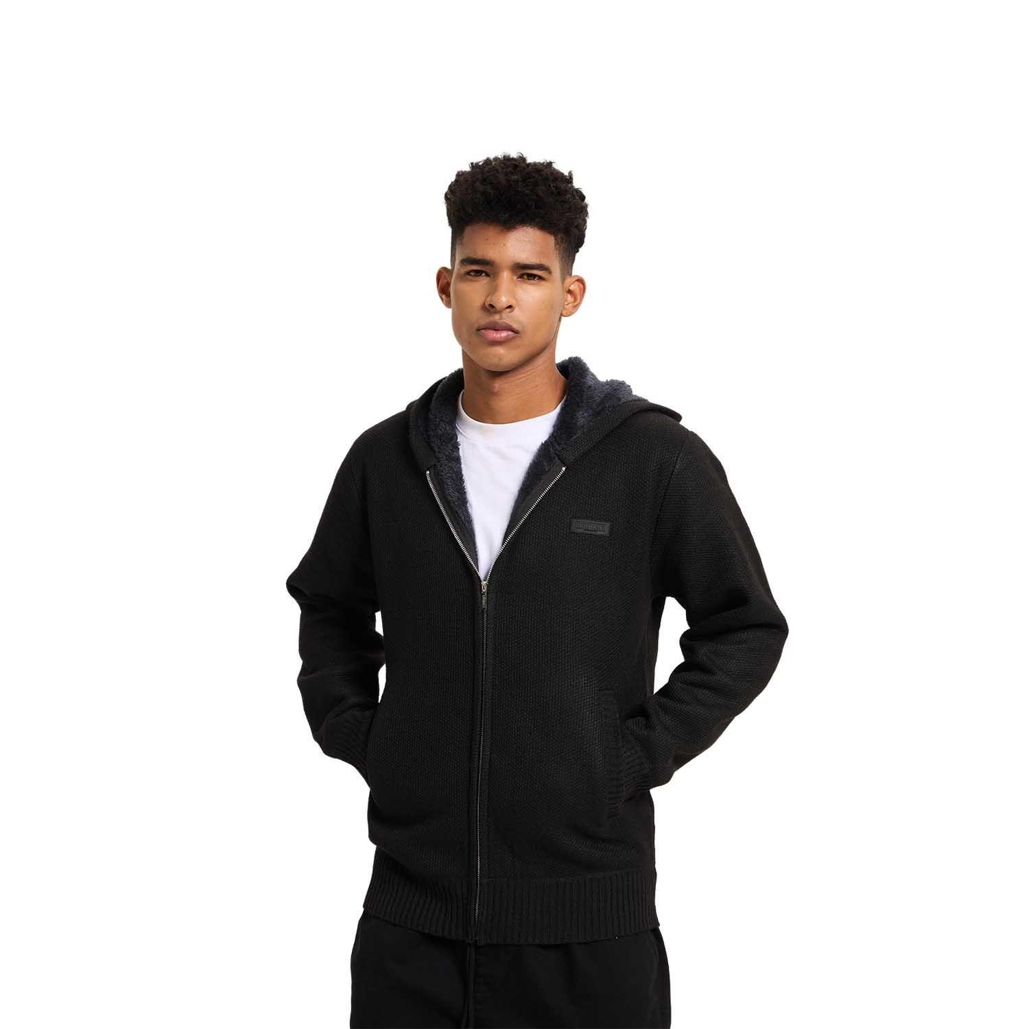 Sweater Hombre Hoodie Negro Fashion's Park-0