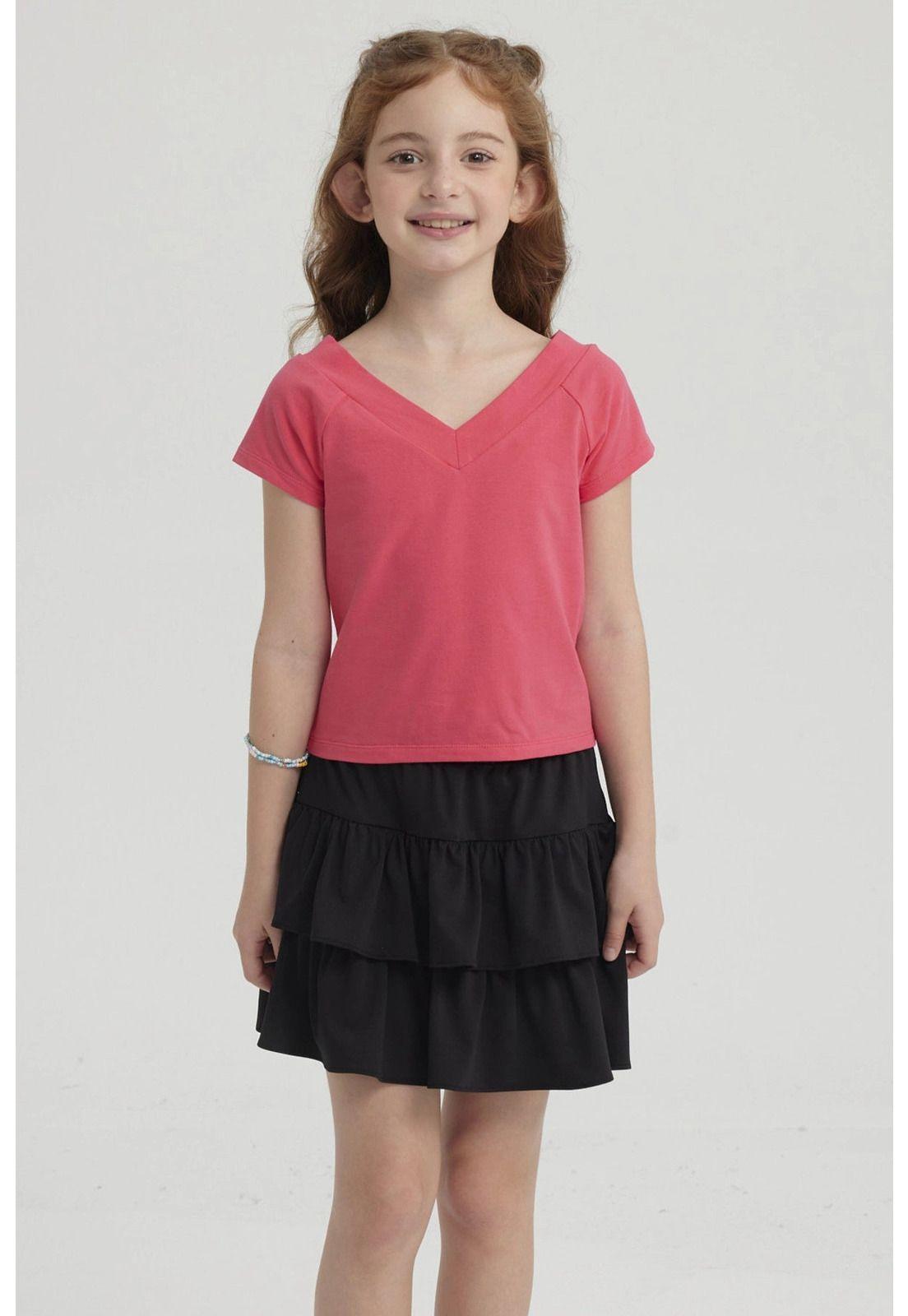 Polera Niña Teen Lisa Fucsia-4