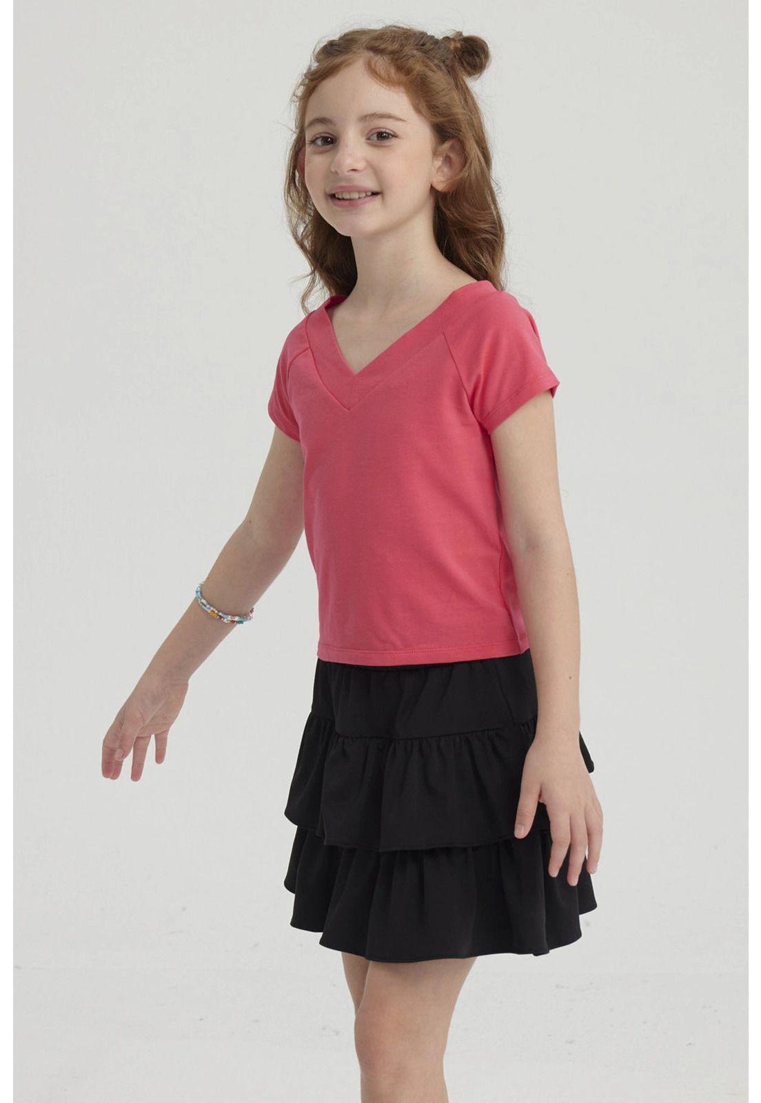 Polera Niña Teen Lisa Fucsia-5