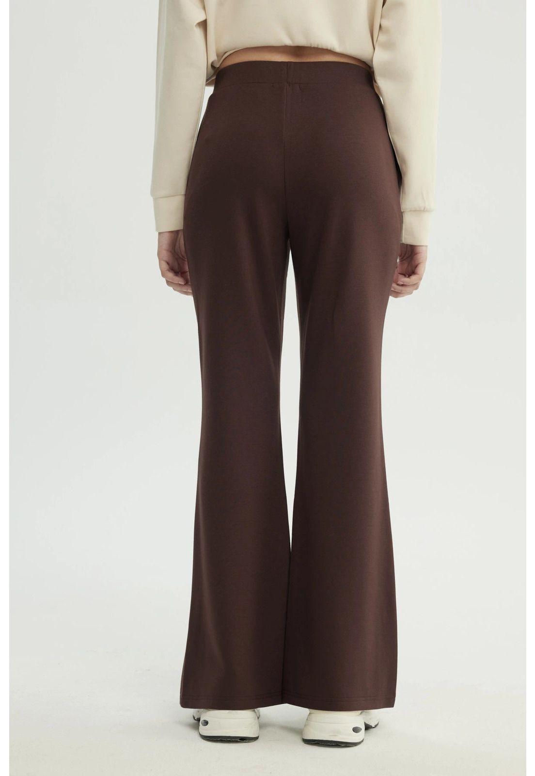 Pantalón Buzo Mujer Basta Evasee Café-2