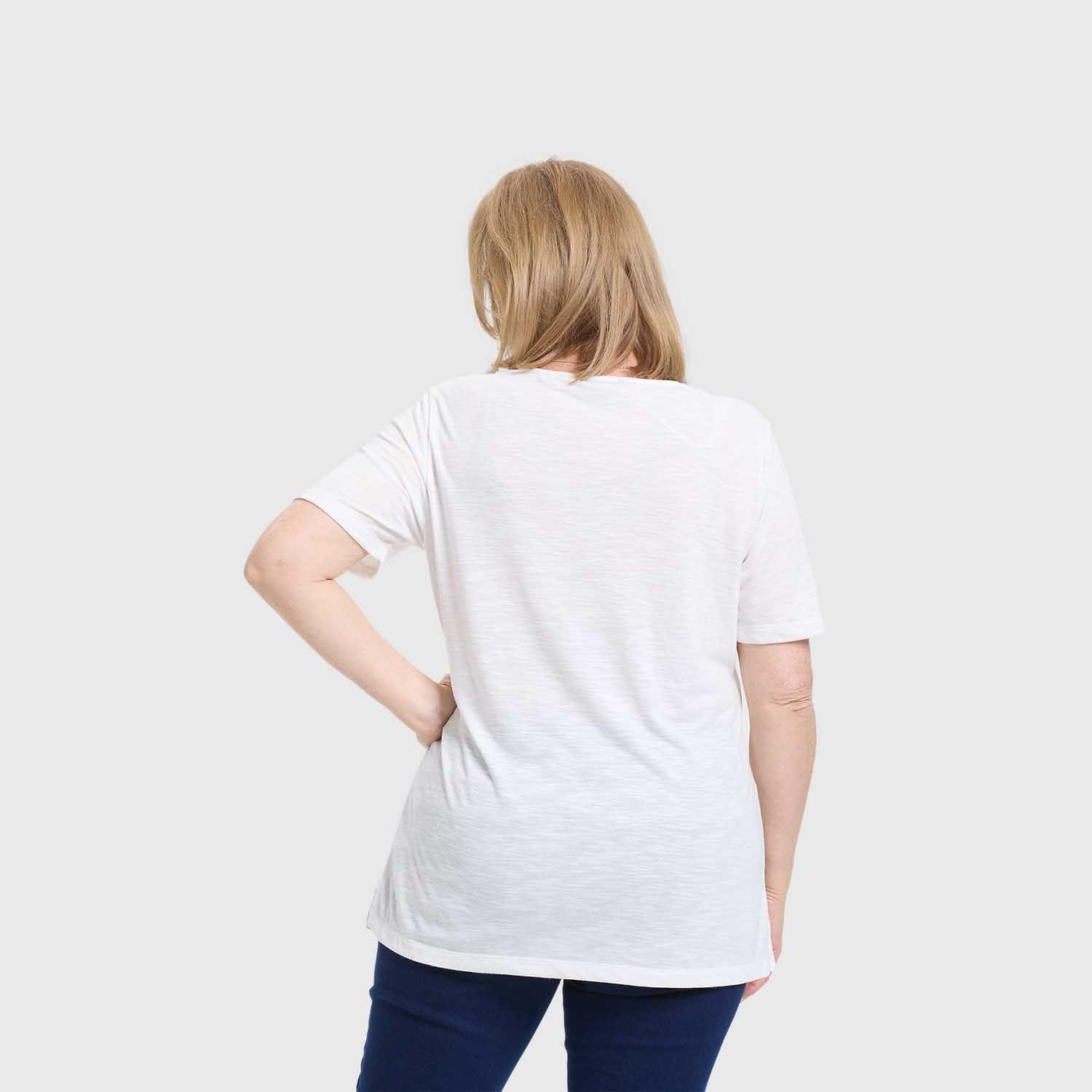 Polera Mujer Detalle Macramé Crudo Fashion's Park-2