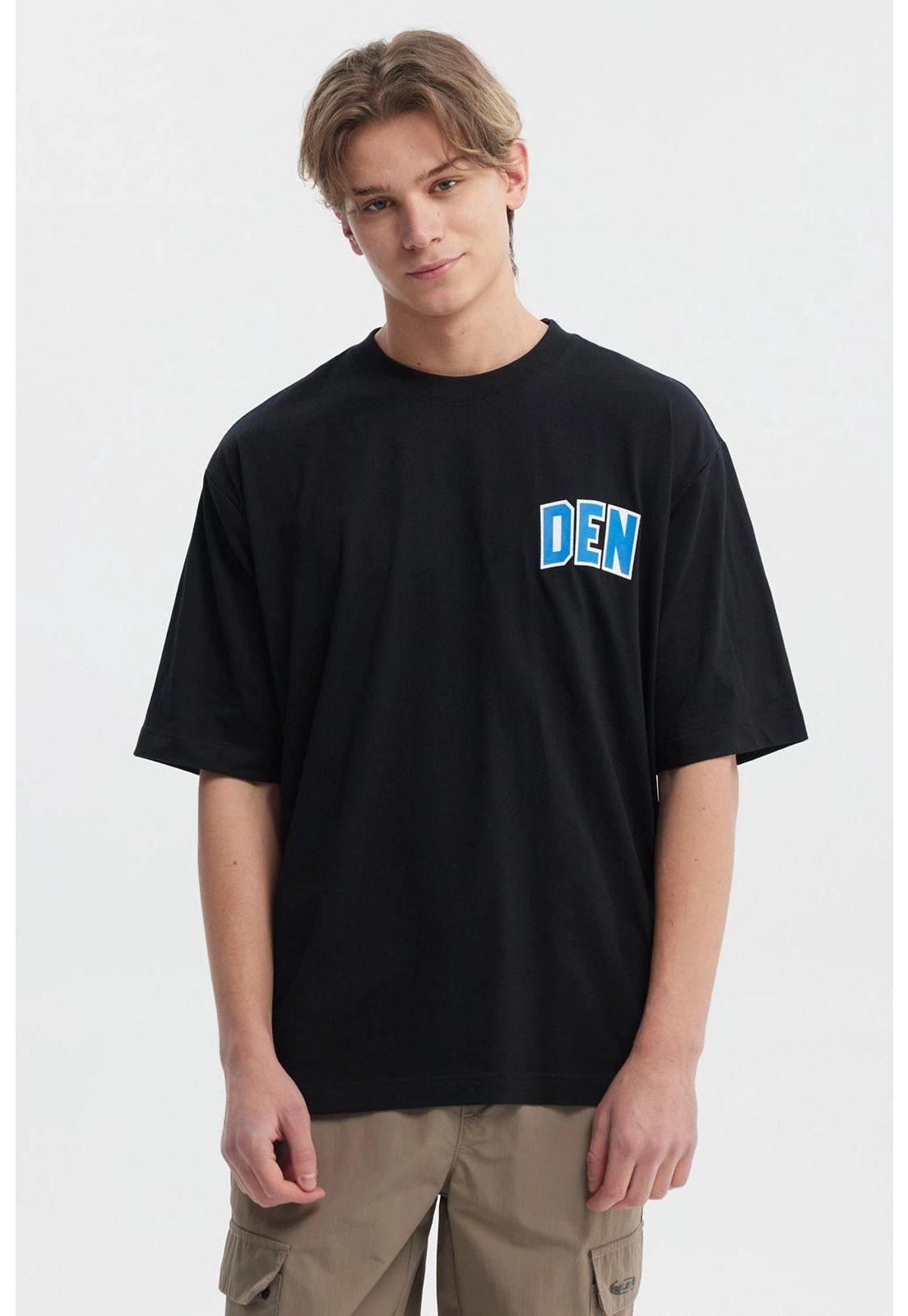 Polera Hombre Slim Negro - lV-0