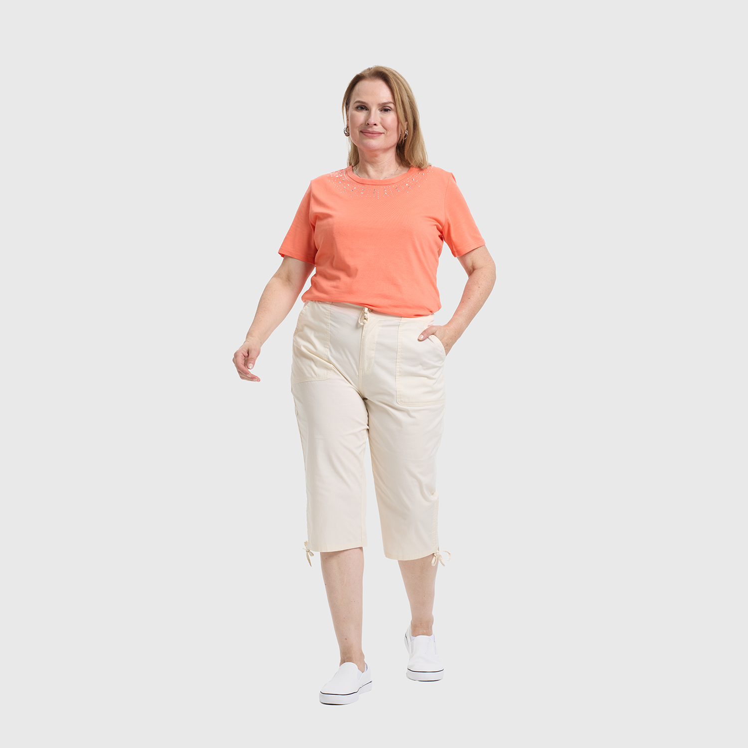 Pantalón Mujer Con Cortes Y Apertura Arena I Fashion's Park-3