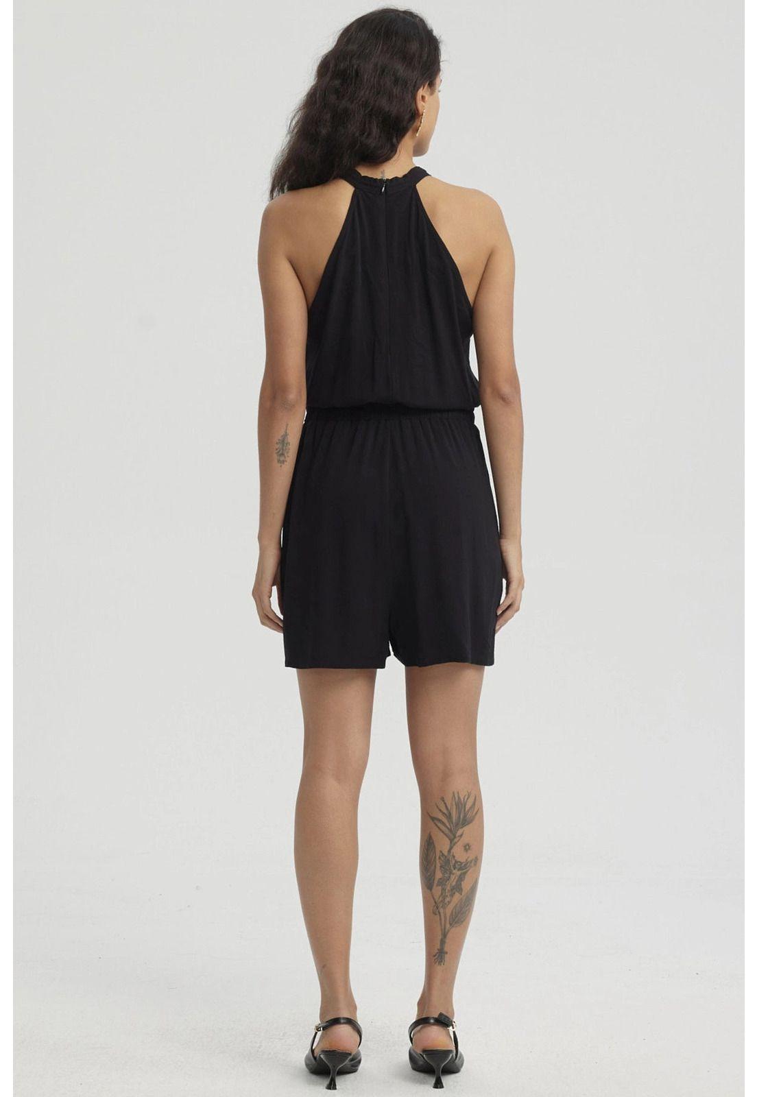 Enteritos Mujer Short Negro-6