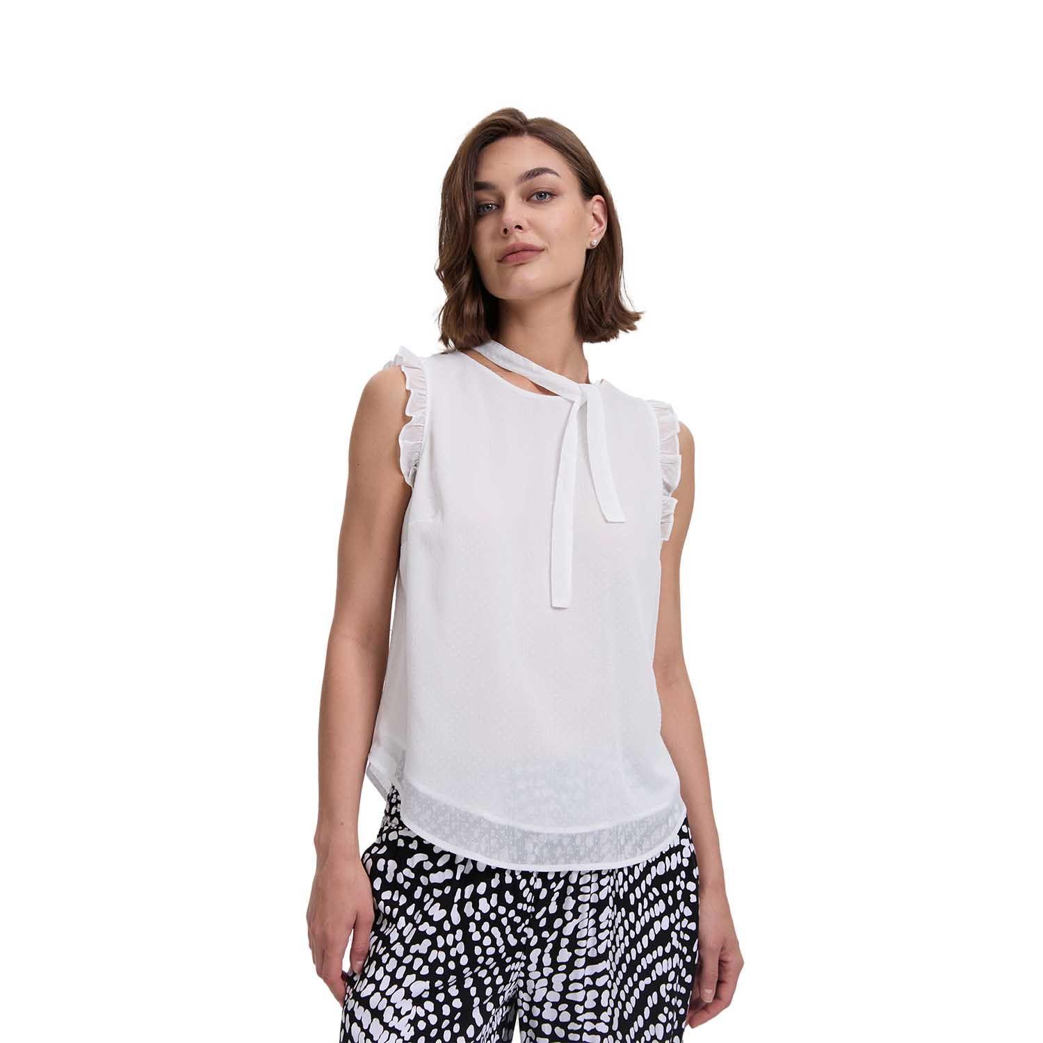 Blusa Mujer Aplicación Vuelo Crudo Fashion's Park-0