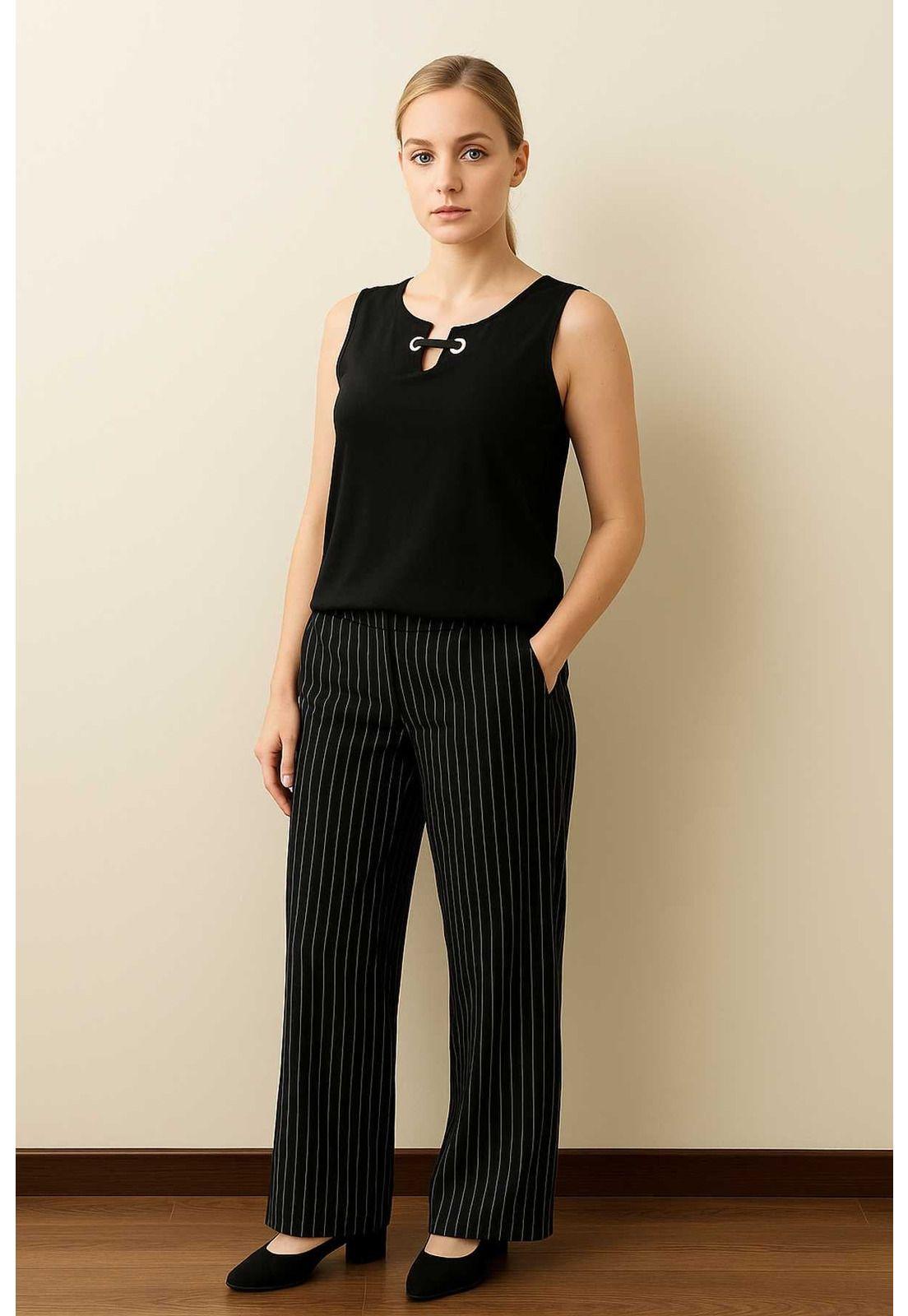 Blusa Mujer Ojetillo Negro-1