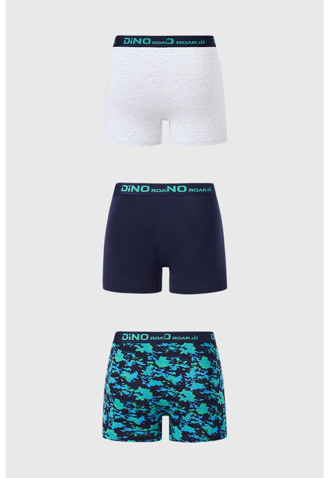 Bóxer Niño Tripack Azul Marino-1