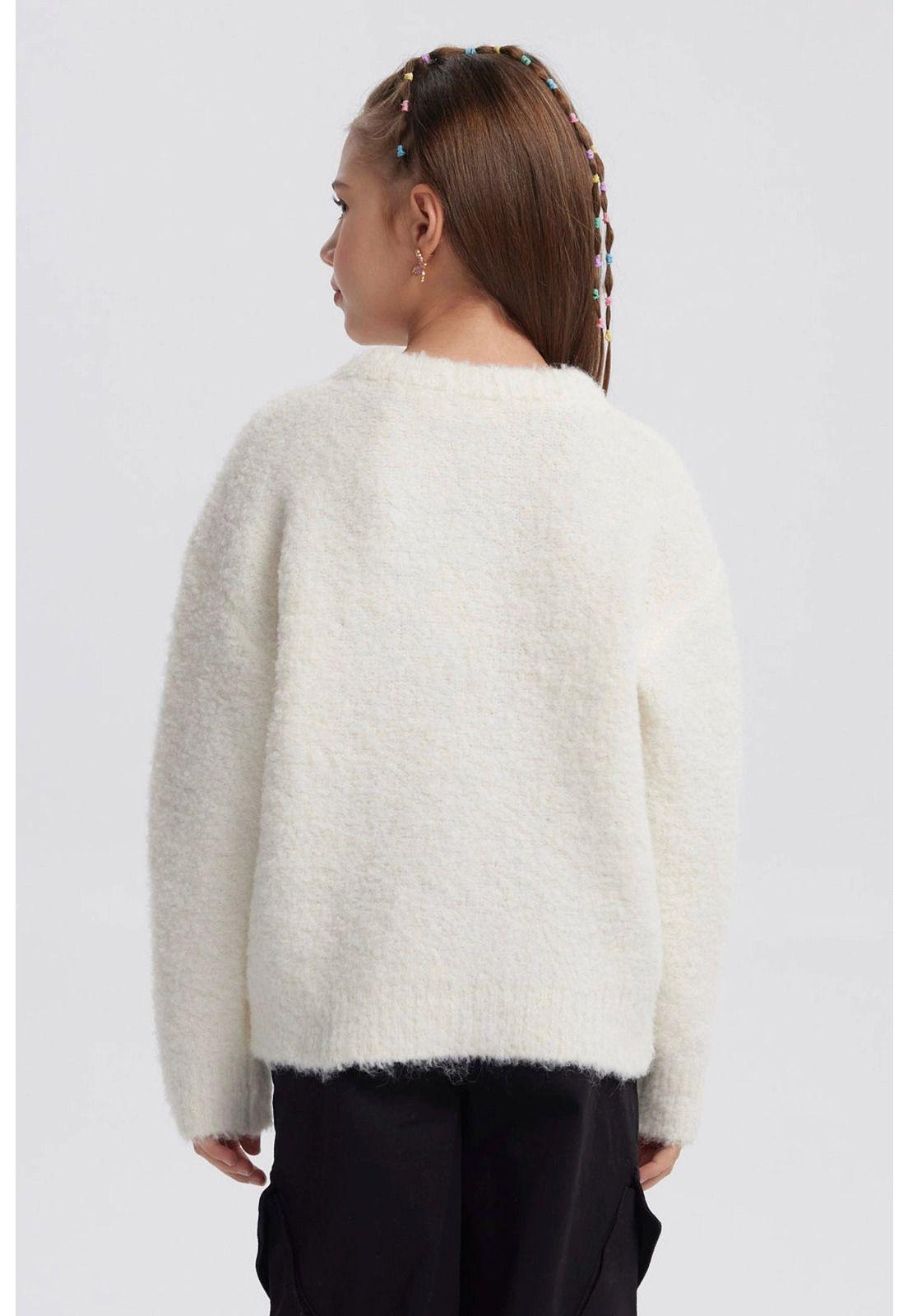 Sweater Niña Slim Crudo - ll-2