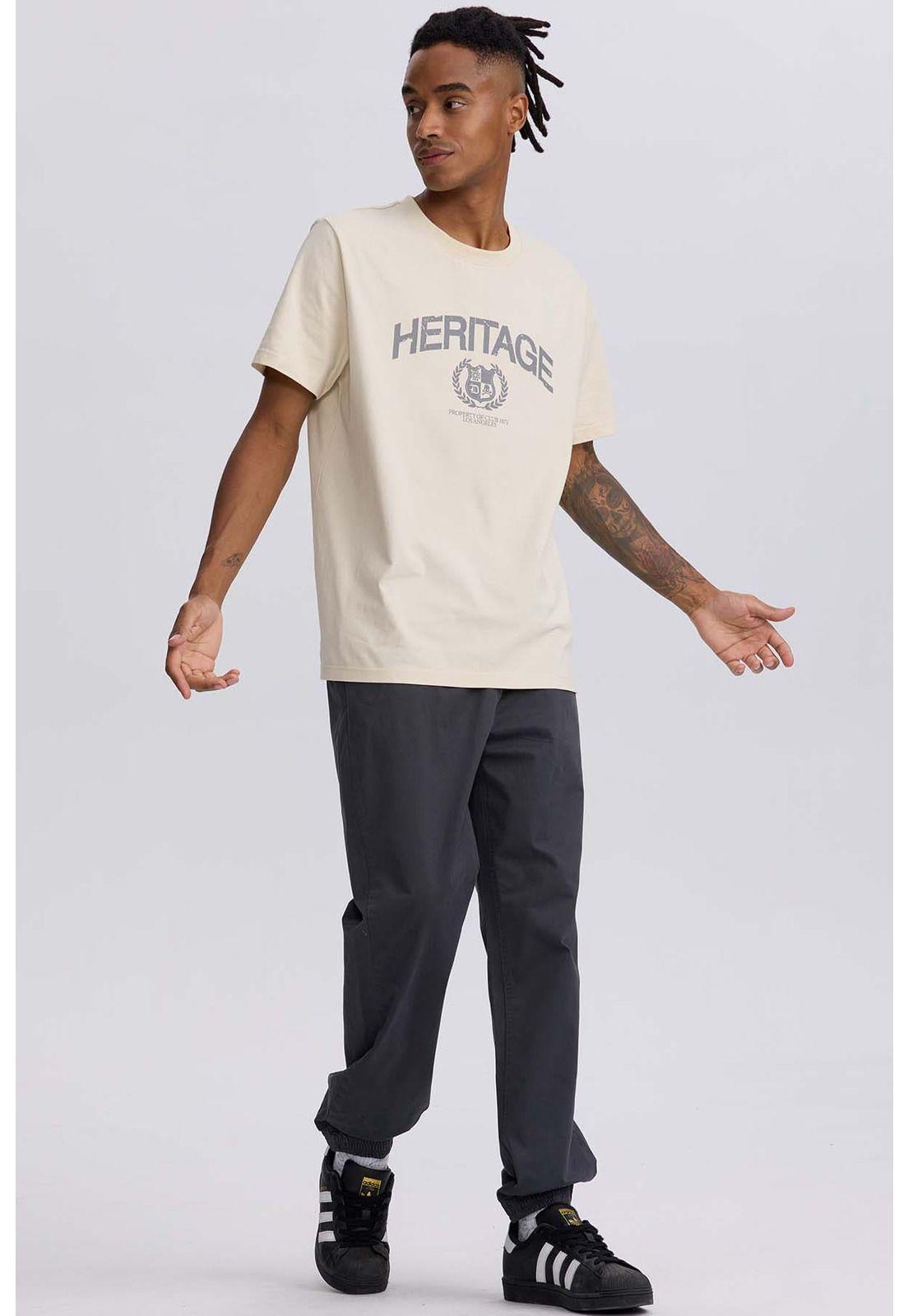 Pantalón Hombre Jogger Twill Marengo - ll-3