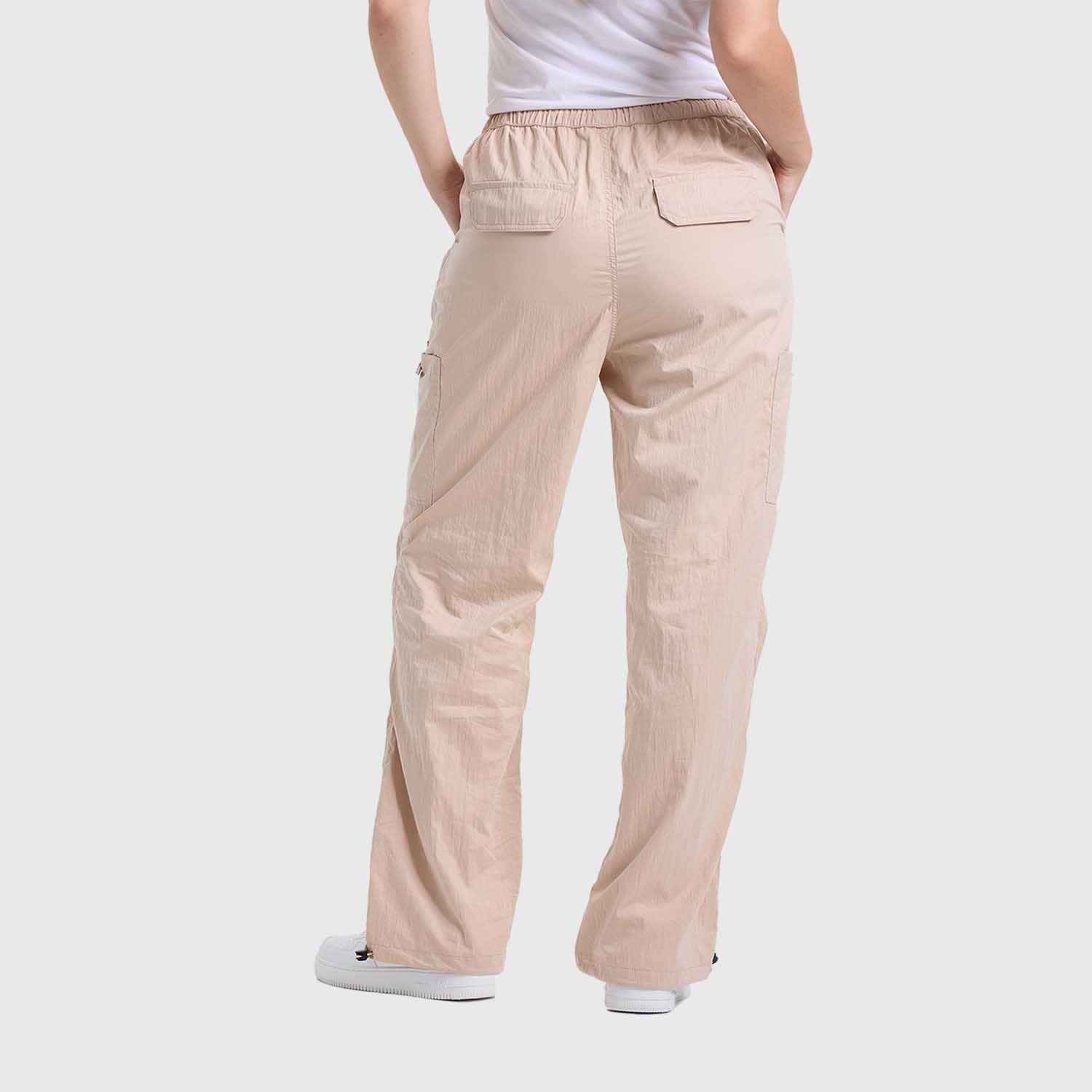 Pantalón Mujer Recogido Beige Claro Fashion's Park-2