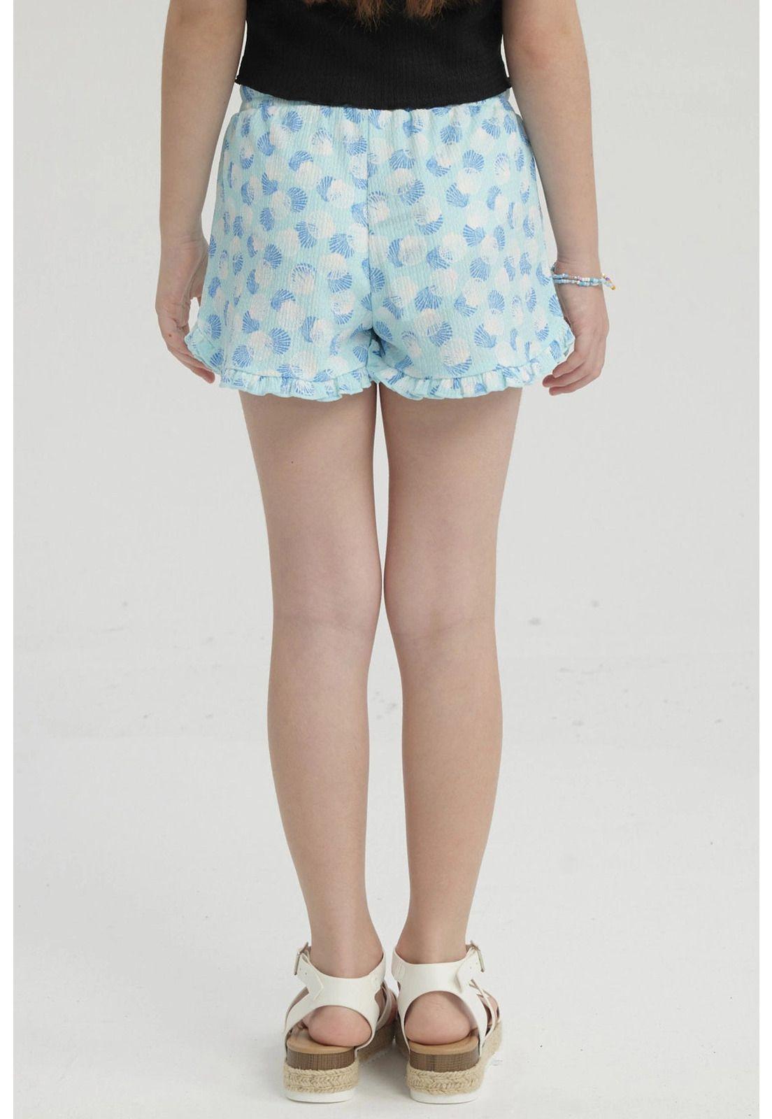 Short Niña Crep Celeste-2