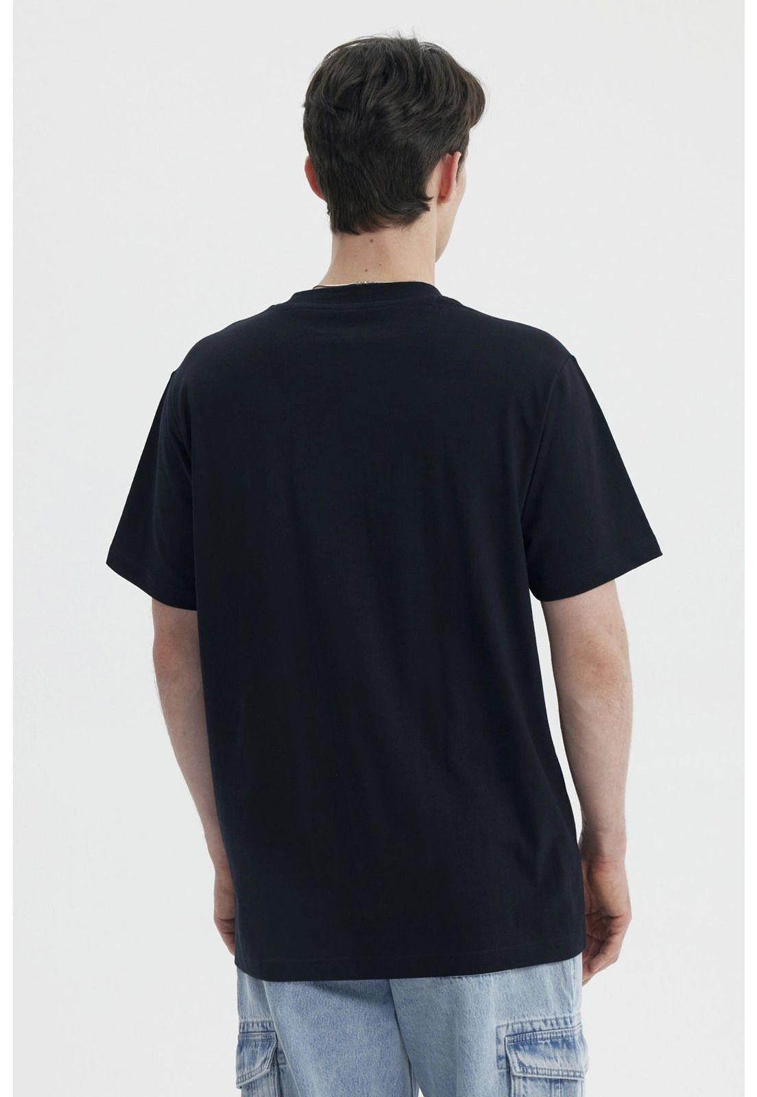 Polera Hombre Slim Negro- lV-2