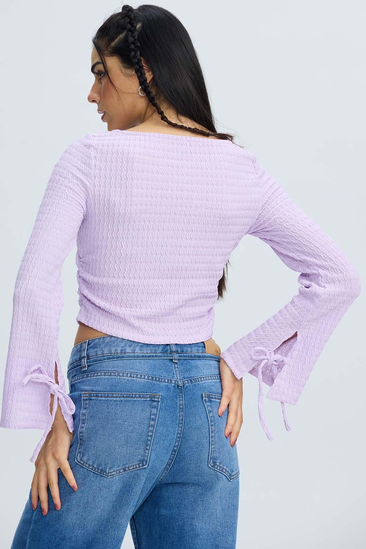 Polera Mujer Tiras Palo Rosa-2