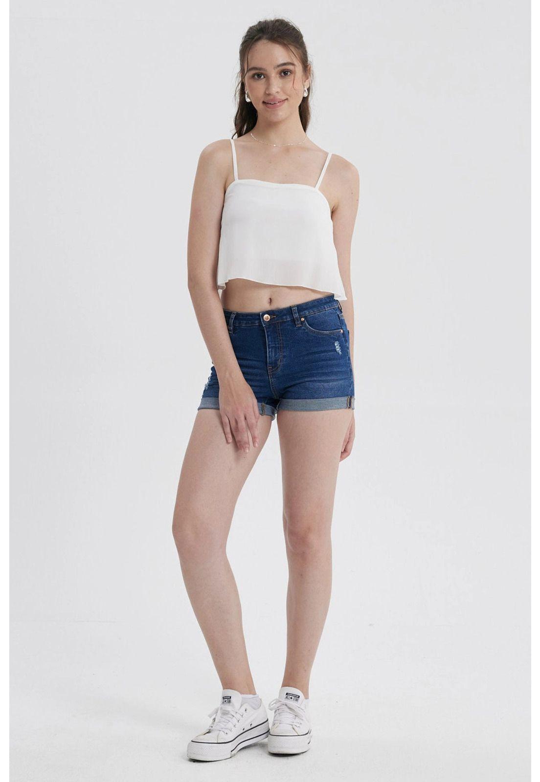 Peto Mujer Pabilo Bicapa Blanco-3