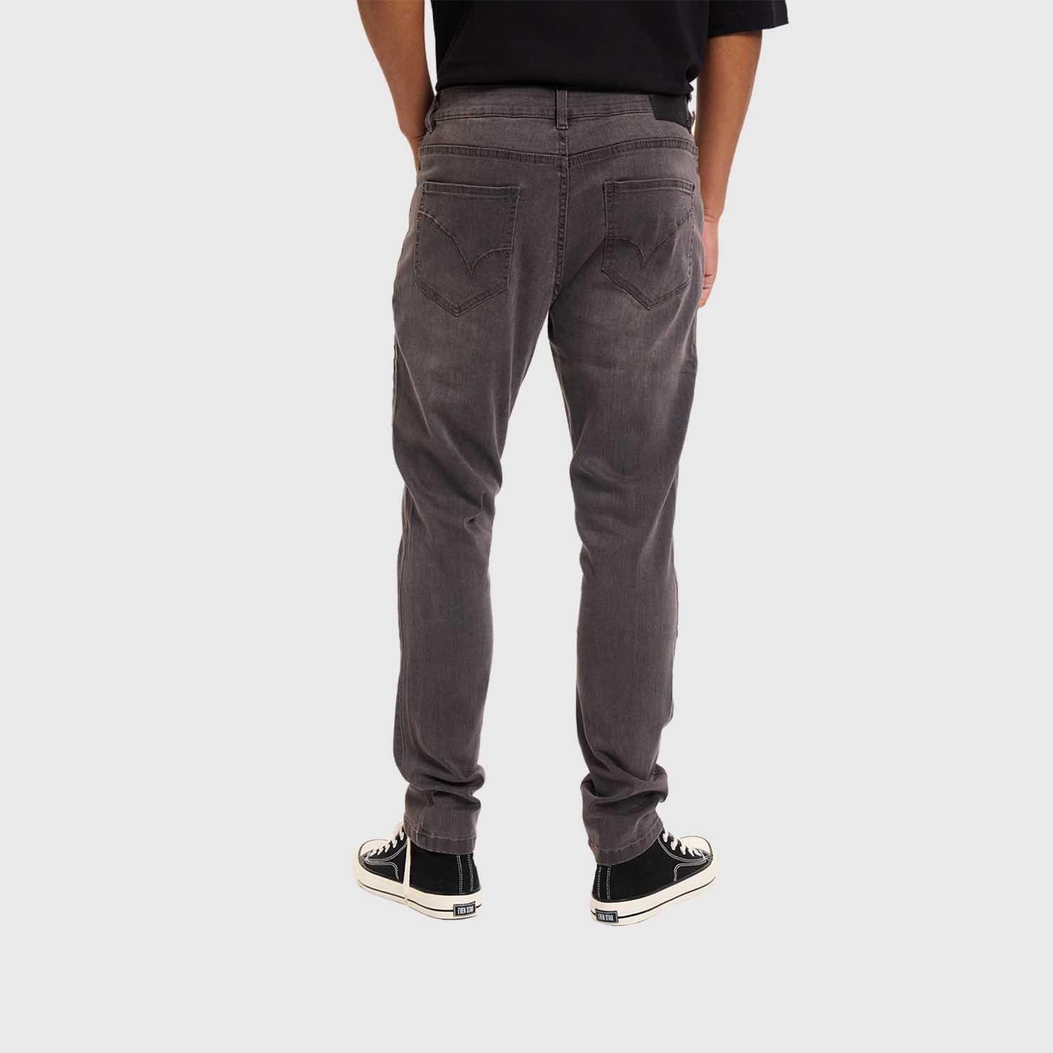 Jeans Hombre Skinny 101 Gris Oscuro Fsp V-2