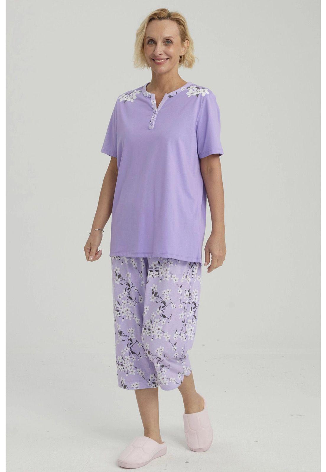 Pijama Mujer Full Print Lila-3