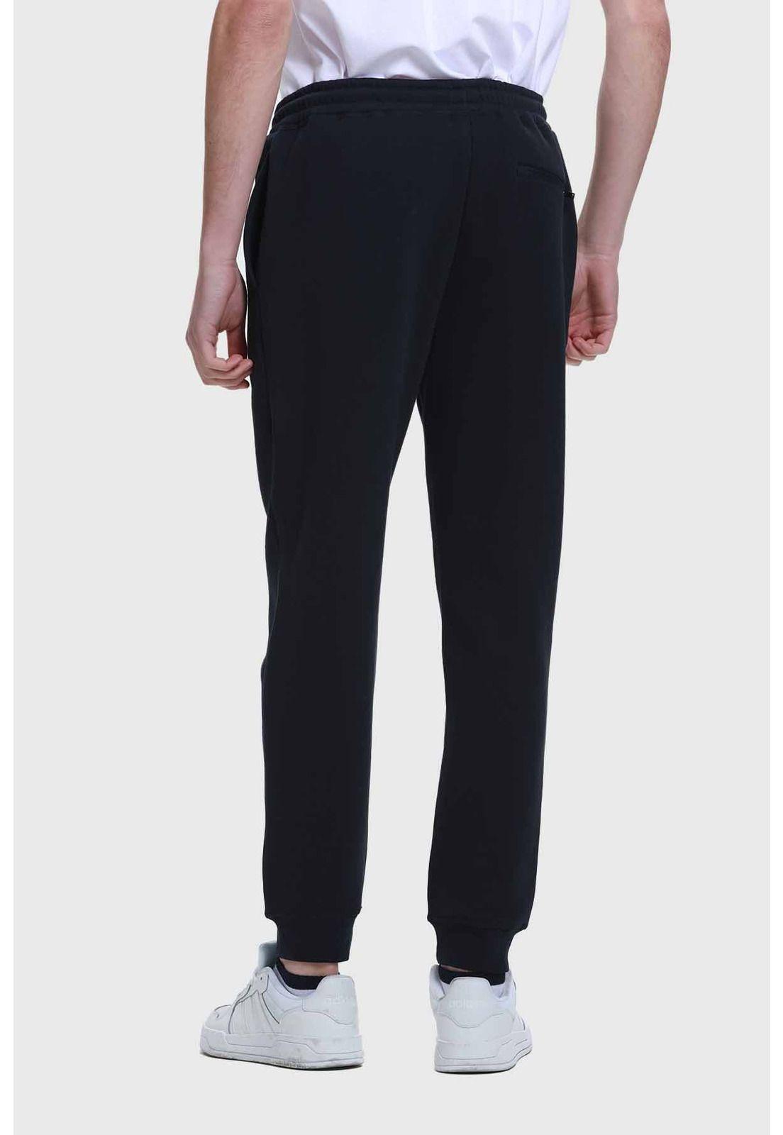 Pantalón Buzo Escolar Hombre Jogger Azul-2