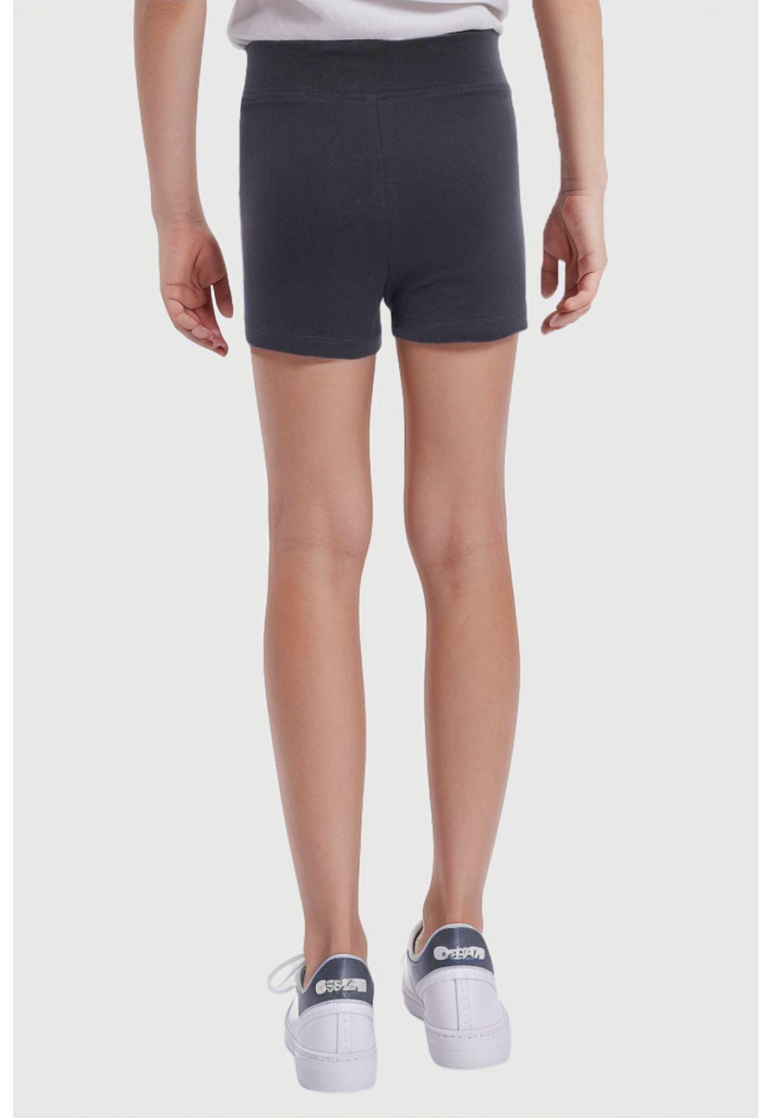 Calza Niña Bipack Short Gris-2