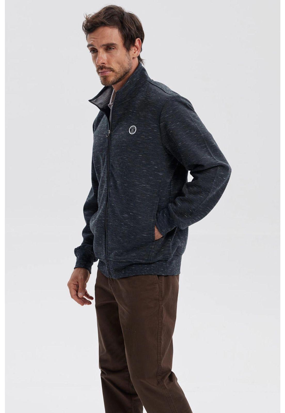 Polerón Hombre Full Zipper Marengo-1