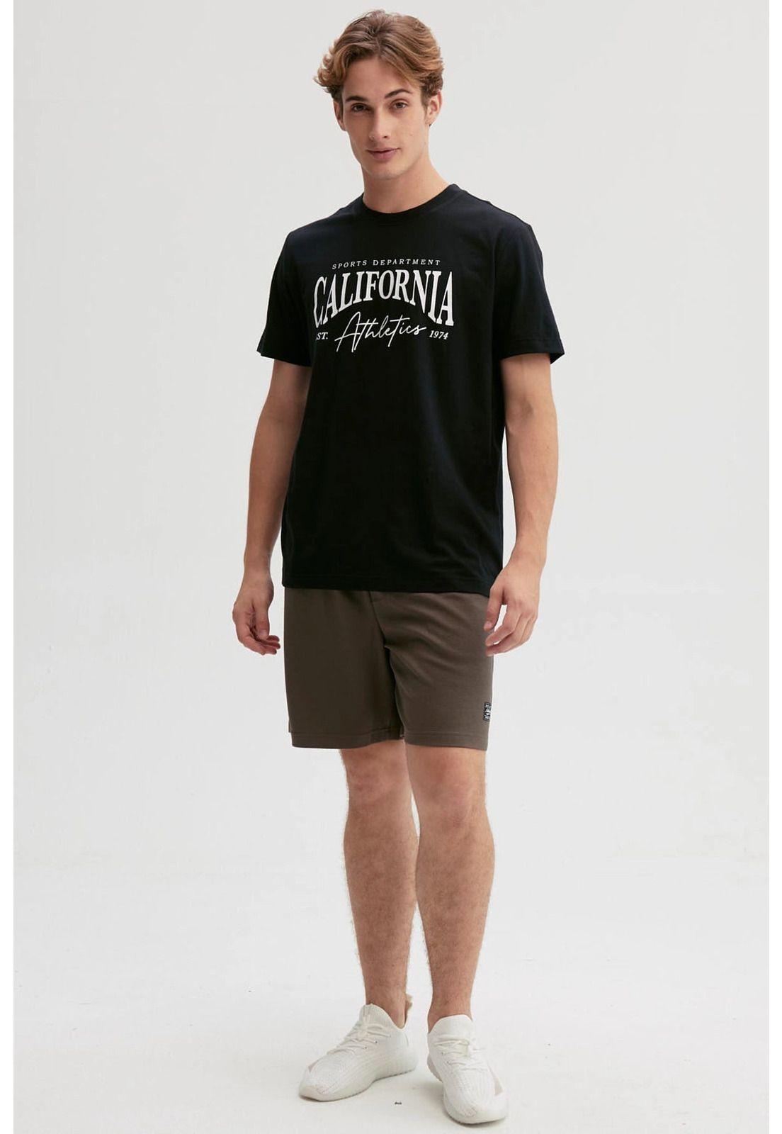 Bermuda Hombre Textura Con Bolsillo Verde-3