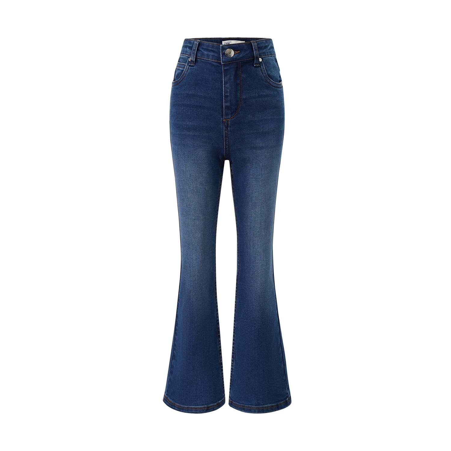 Jeans Niña Flare Azul Fashion's Park-0