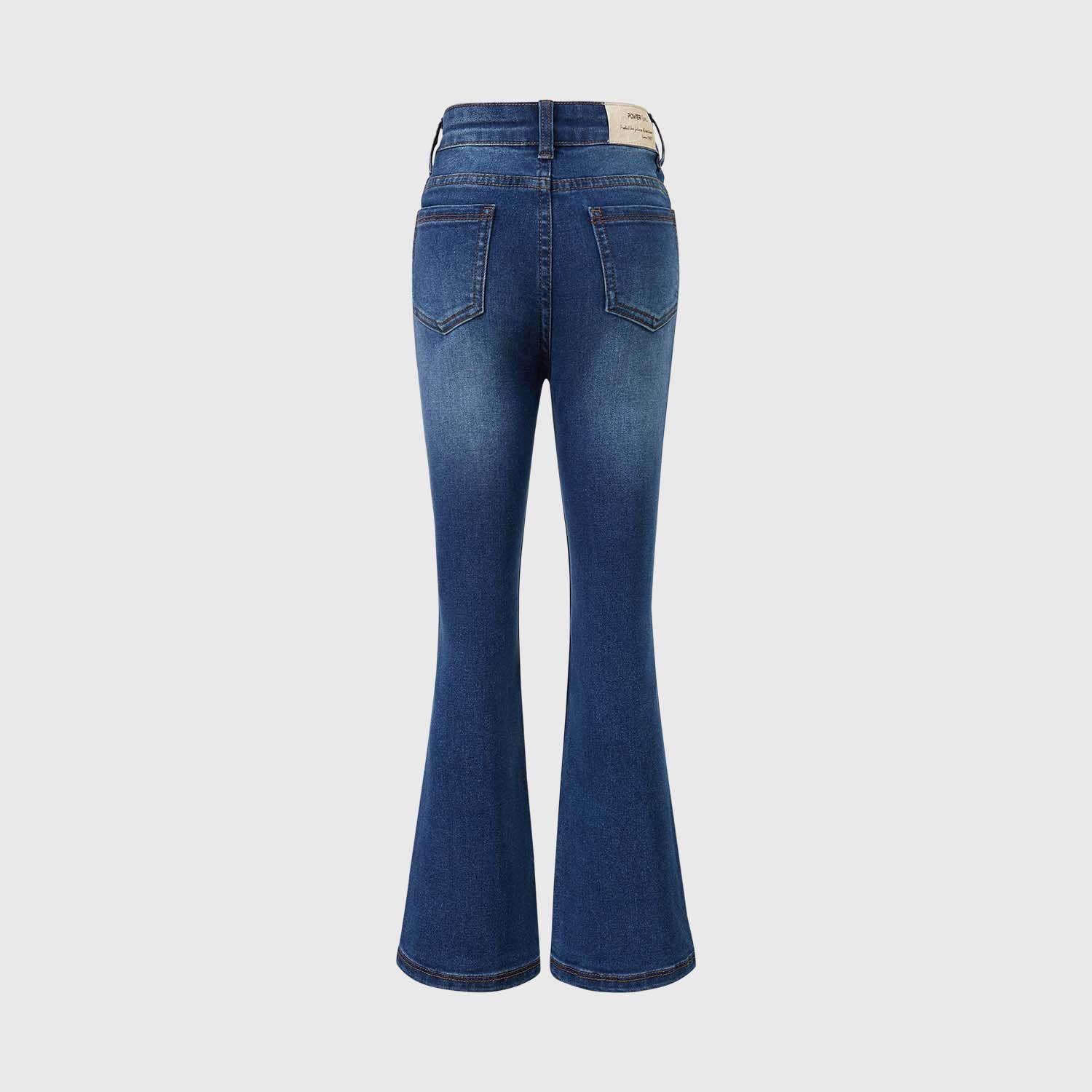 Jeans Niña Flare Azul Fashion's Park-1