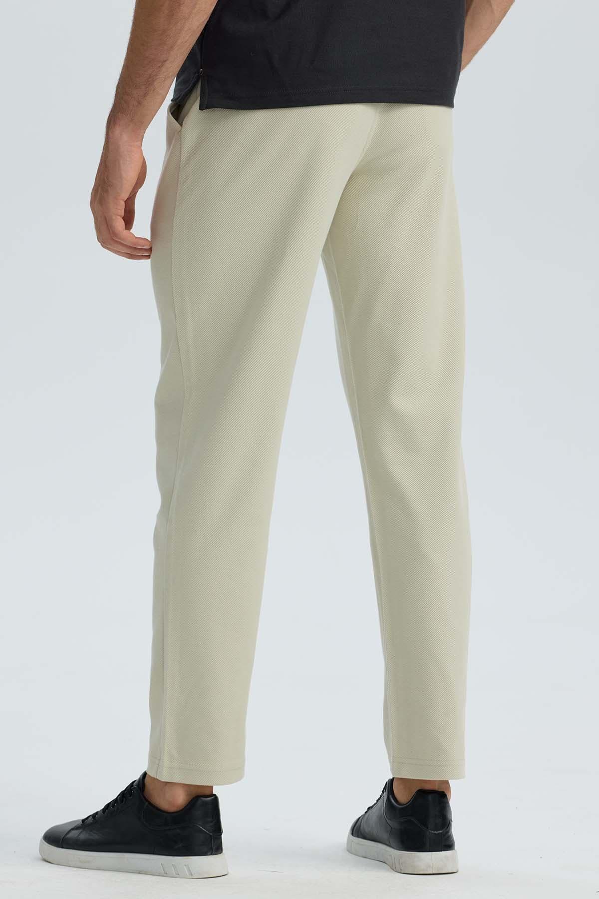 Pantalón Hombre Chino Beige-2