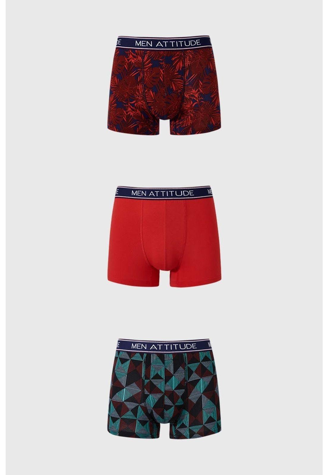 Bóxer Hombre Rojo-0