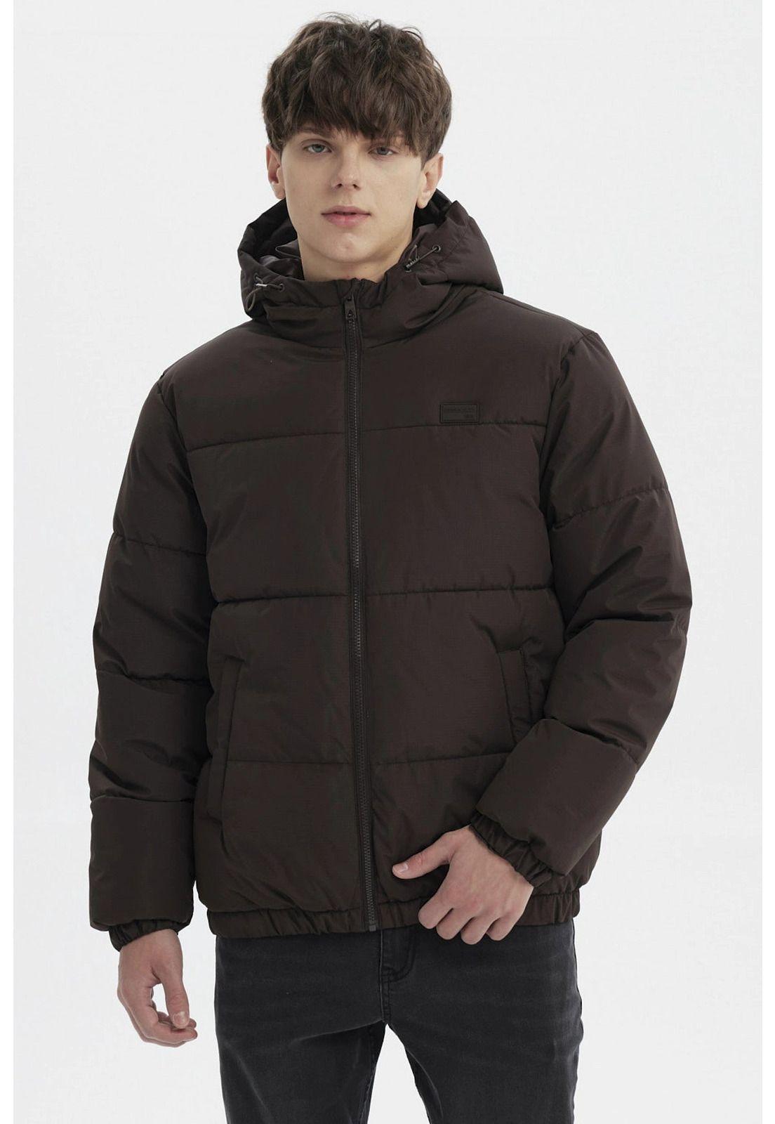 Parka Hombre Slim Chocolate - ll-0