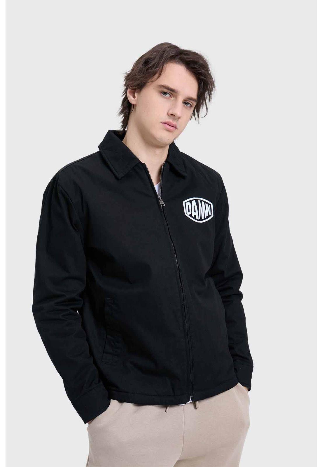 Chaqueta Hombre Worker Negro-1