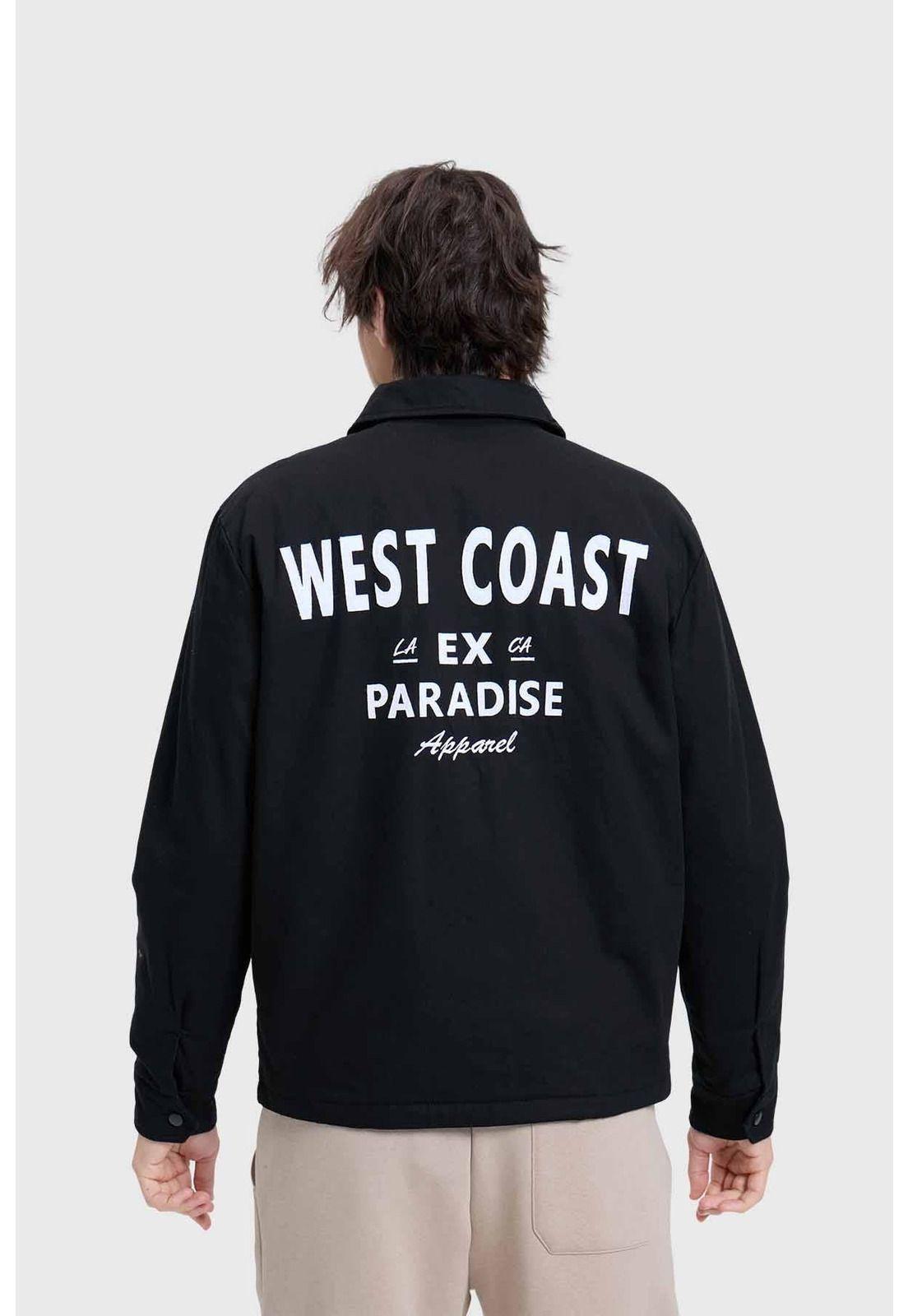 Chaqueta Hombre Worker Negro-2