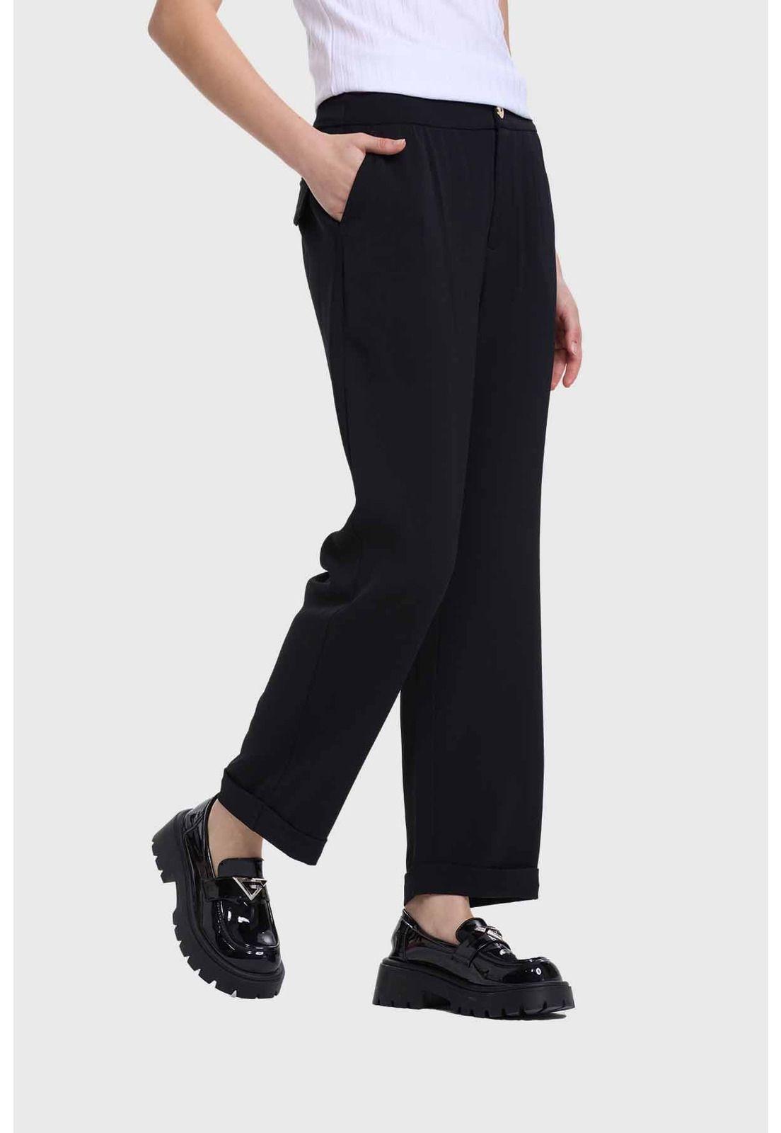 Pantalón Mujer Sastrero Negro - VI-1