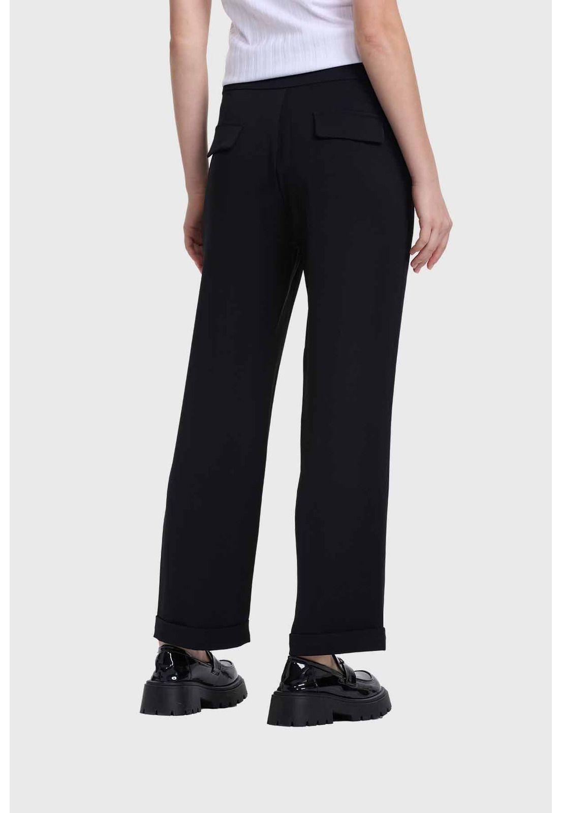 Pantalón Mujer Sastrero Negro - VI-2