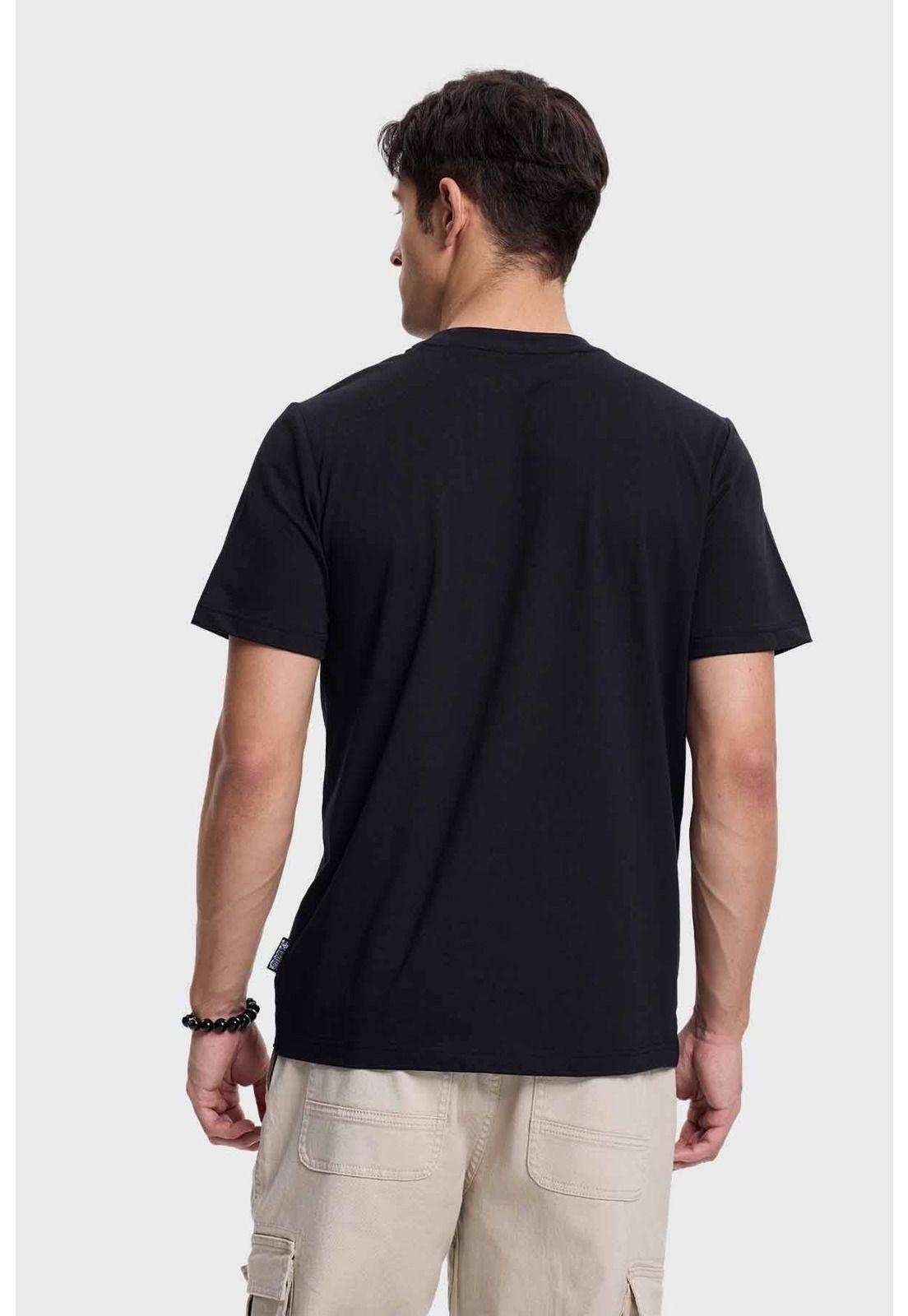 Polera Hombre One Piece Negro-2