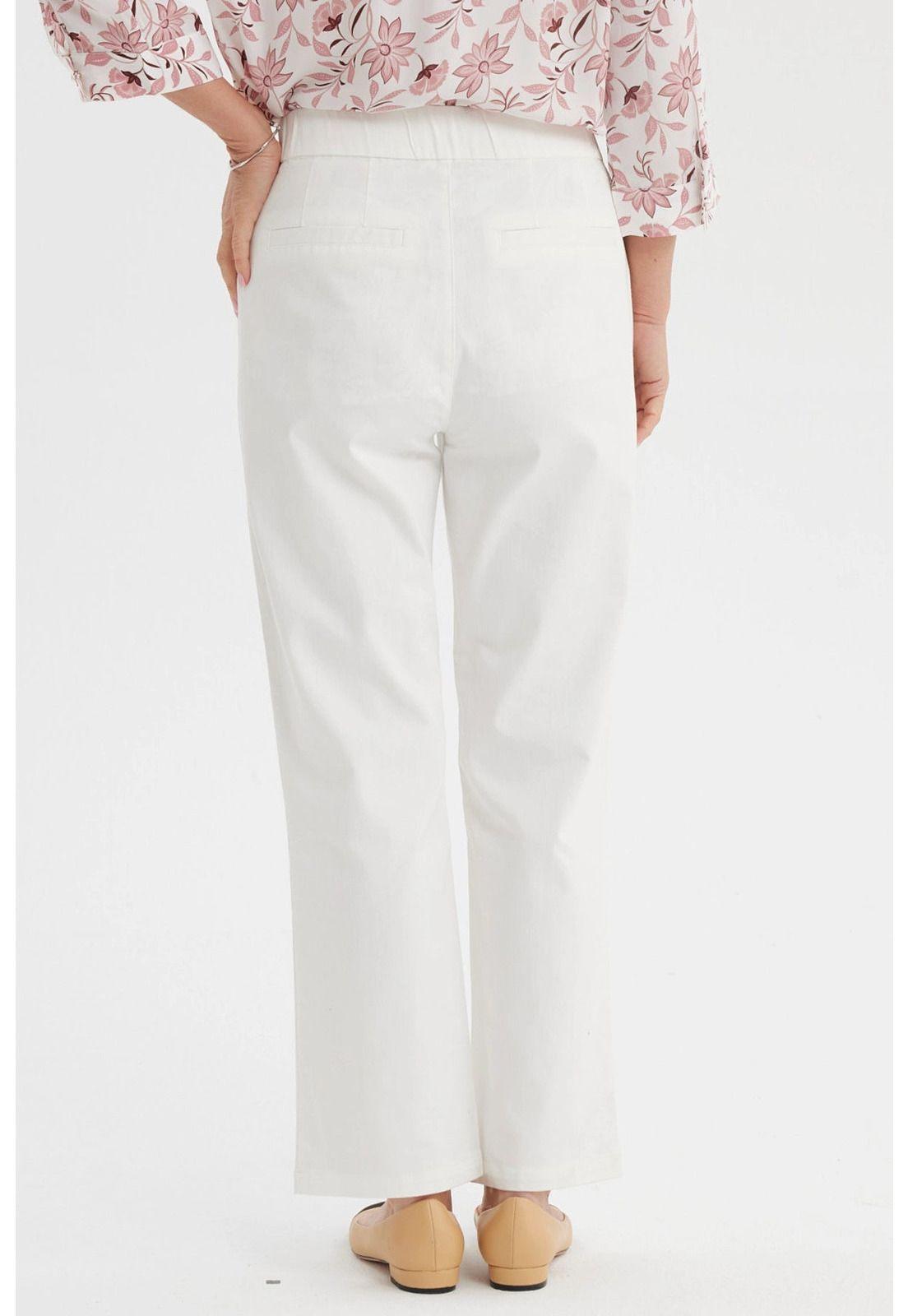 Pantalón Mujer Gabardina Crudo- ll-2