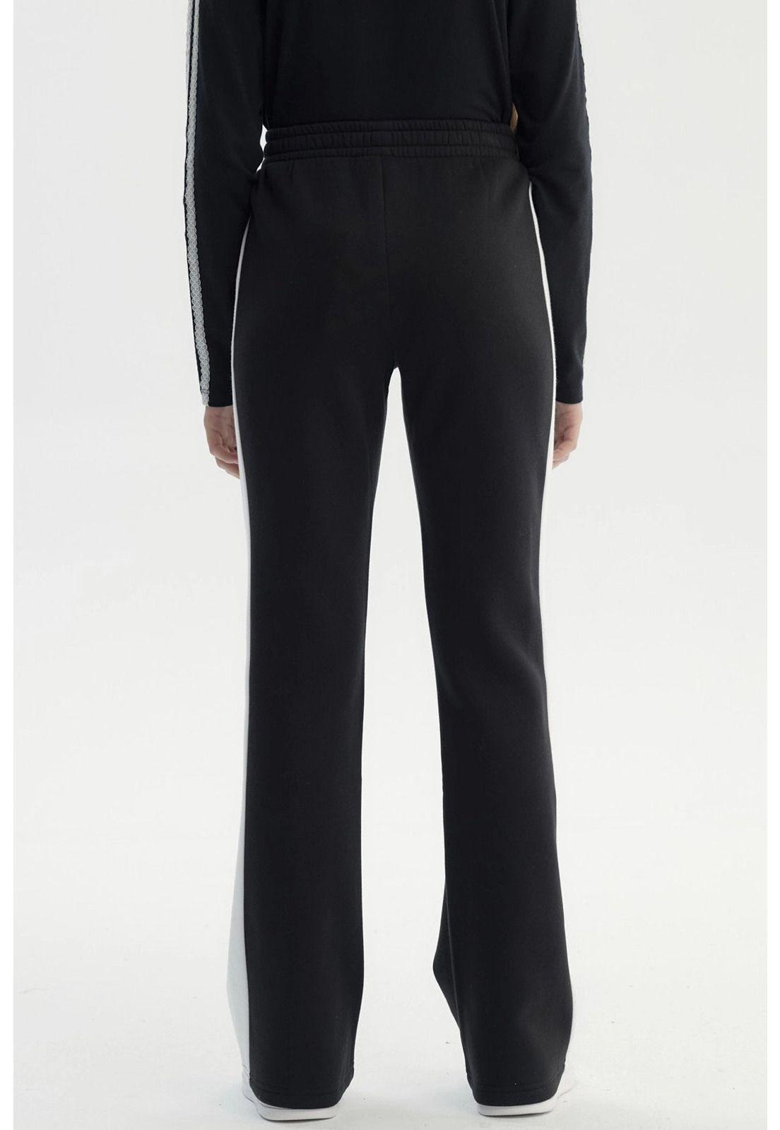 Calza Niña Flare Negro - ll-2